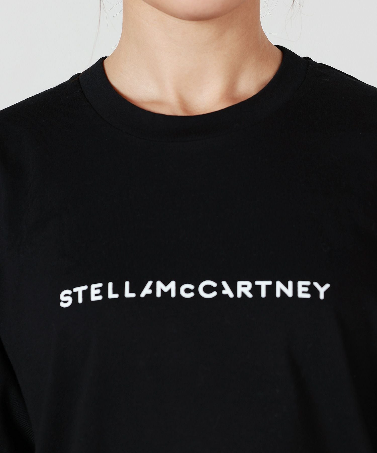 ステラマッカートニー　ブラック ロゴプリント Tシャツ　新品　未使用　タグ付 STELLA MCCARTNEY＜ステラ マッカートニー＞ プリントTシャツ（2245992