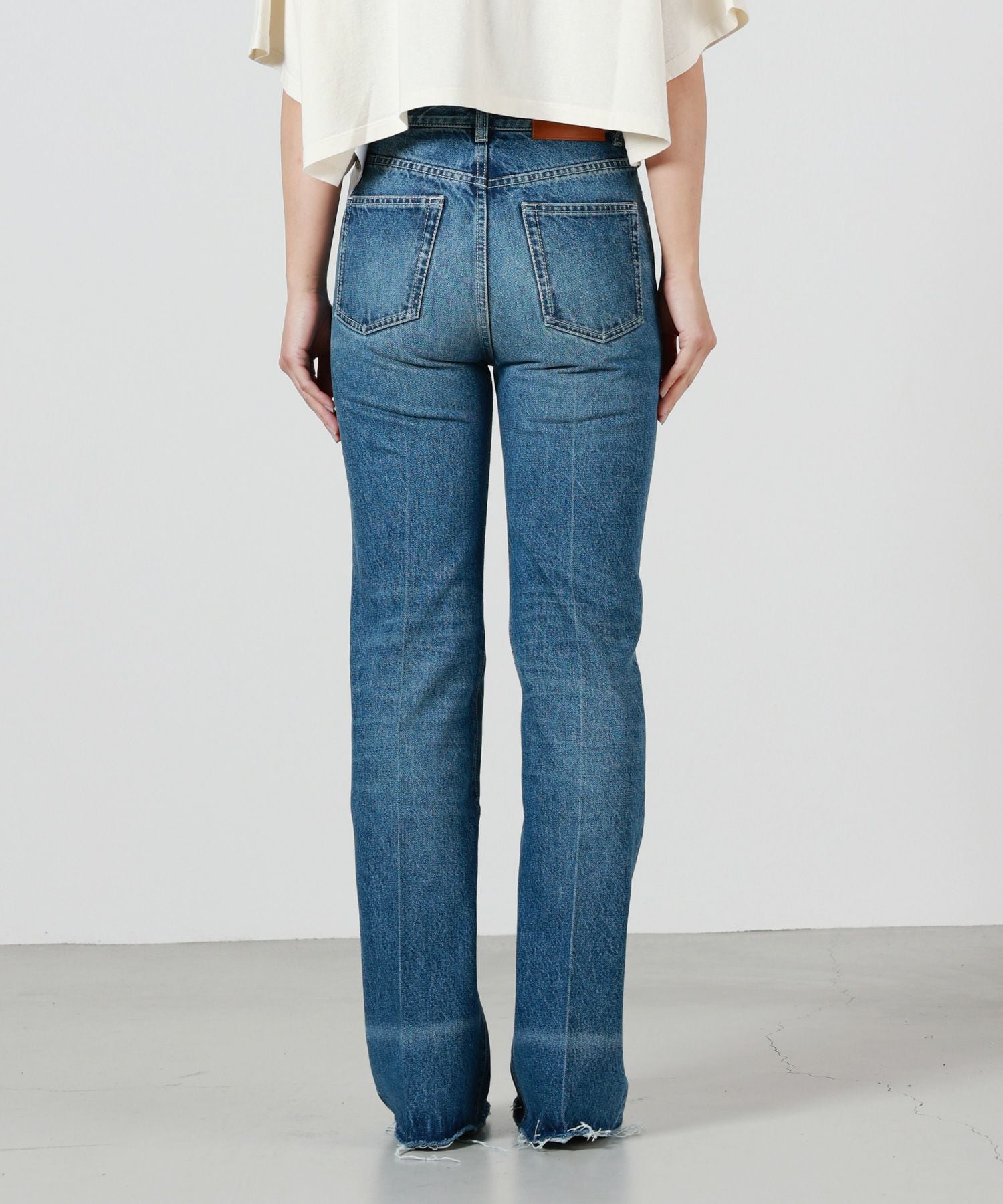 Chloe(クロエ)】 デニム製ハイライズ フレア ジーンズ｜PARIGOT ONLINE