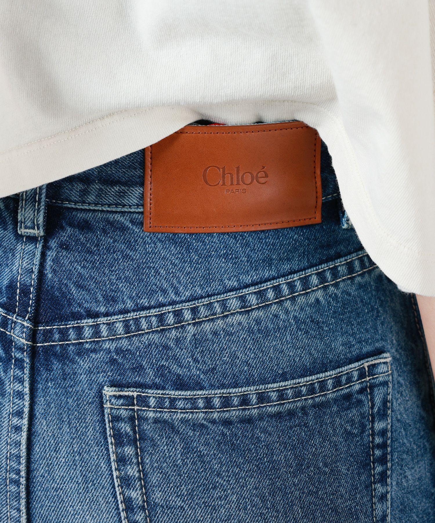 Chloe(クロエ)】 デニム製ハイライズ フレア ジーンズ｜PARIGOT ONLINE
