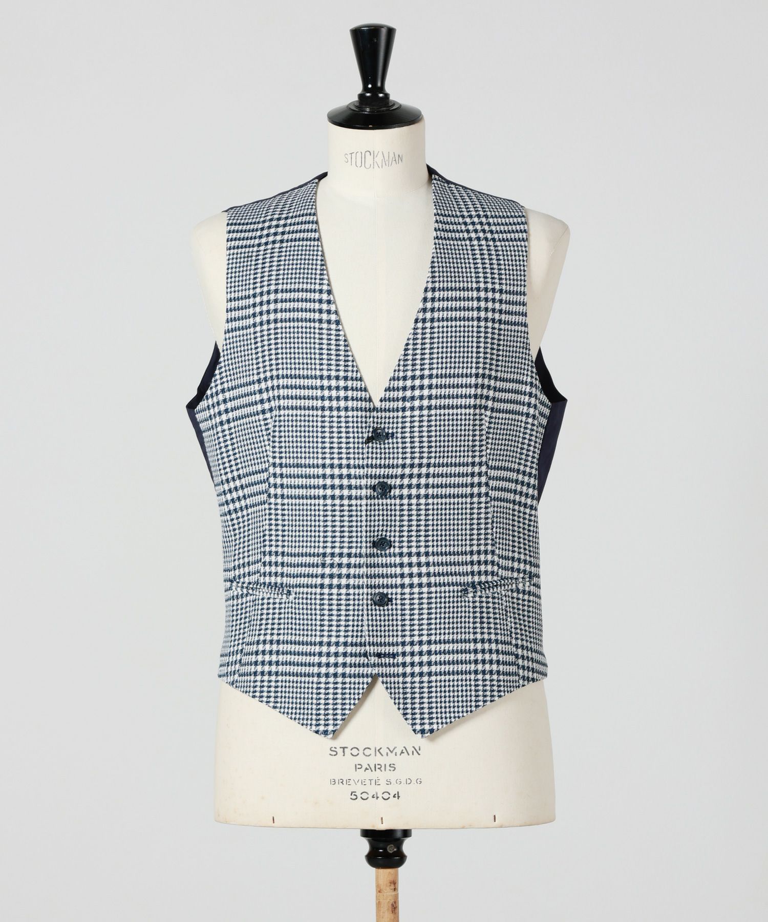 TAGLIATORE(タリアトーレ)】 BRIAN/グレンチェックベスト｜PARIGOT