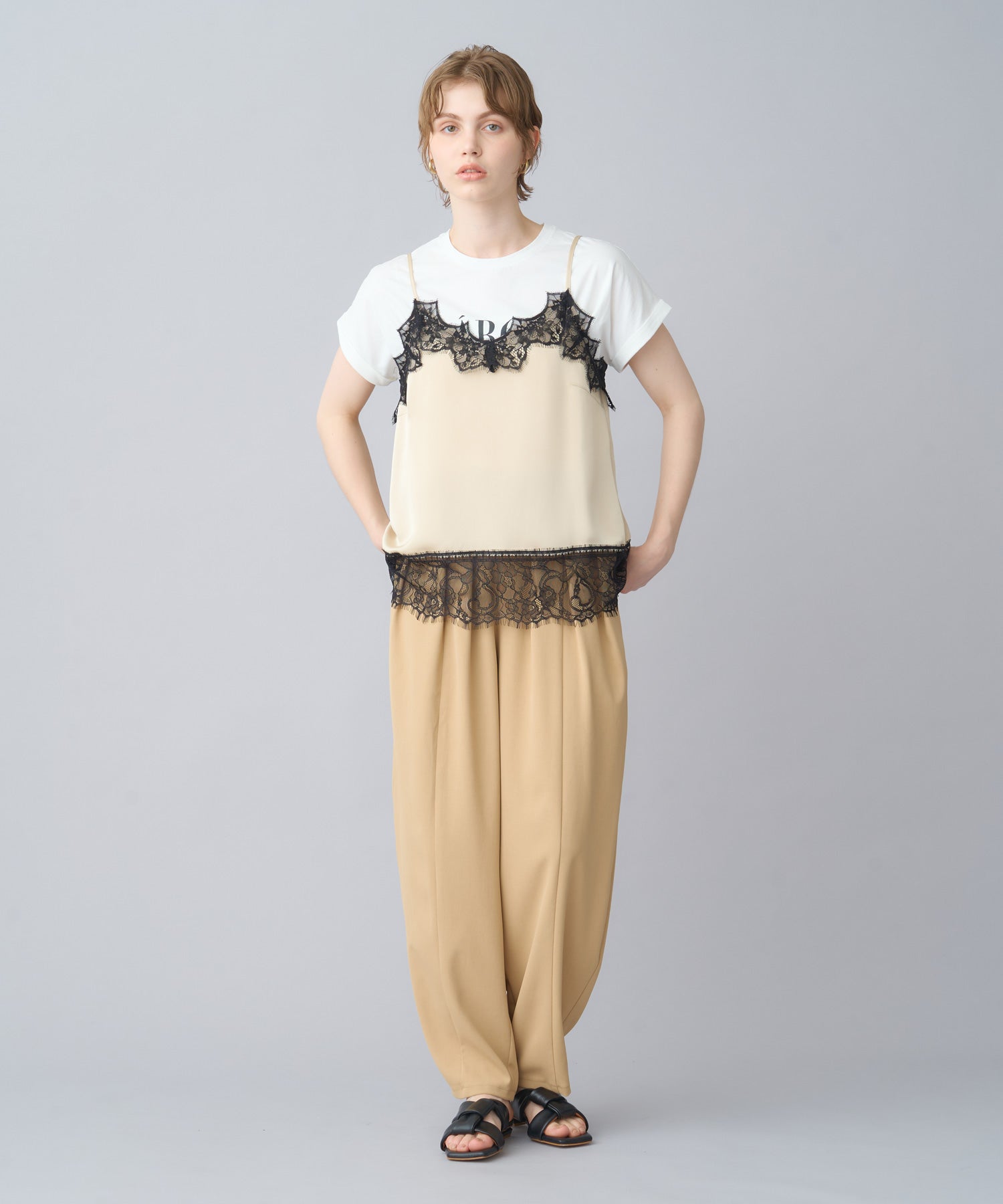 PARIGOT(パリゴ)】 MARECHAL TERRE×PARIGOT コクーンパンツ｜PARIGOT