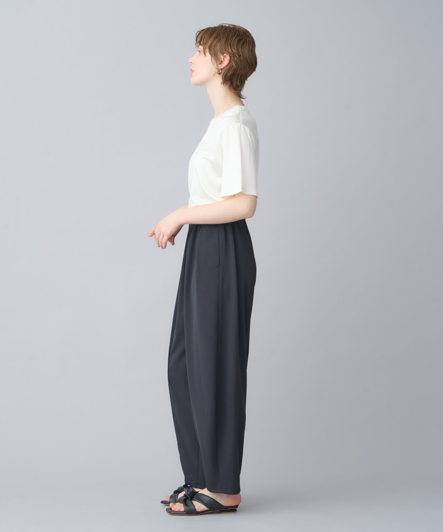 PARIGOT(パリゴ)】 MARECHAL TERRE×PARIGOT コクーンパンツ｜PARIGOT