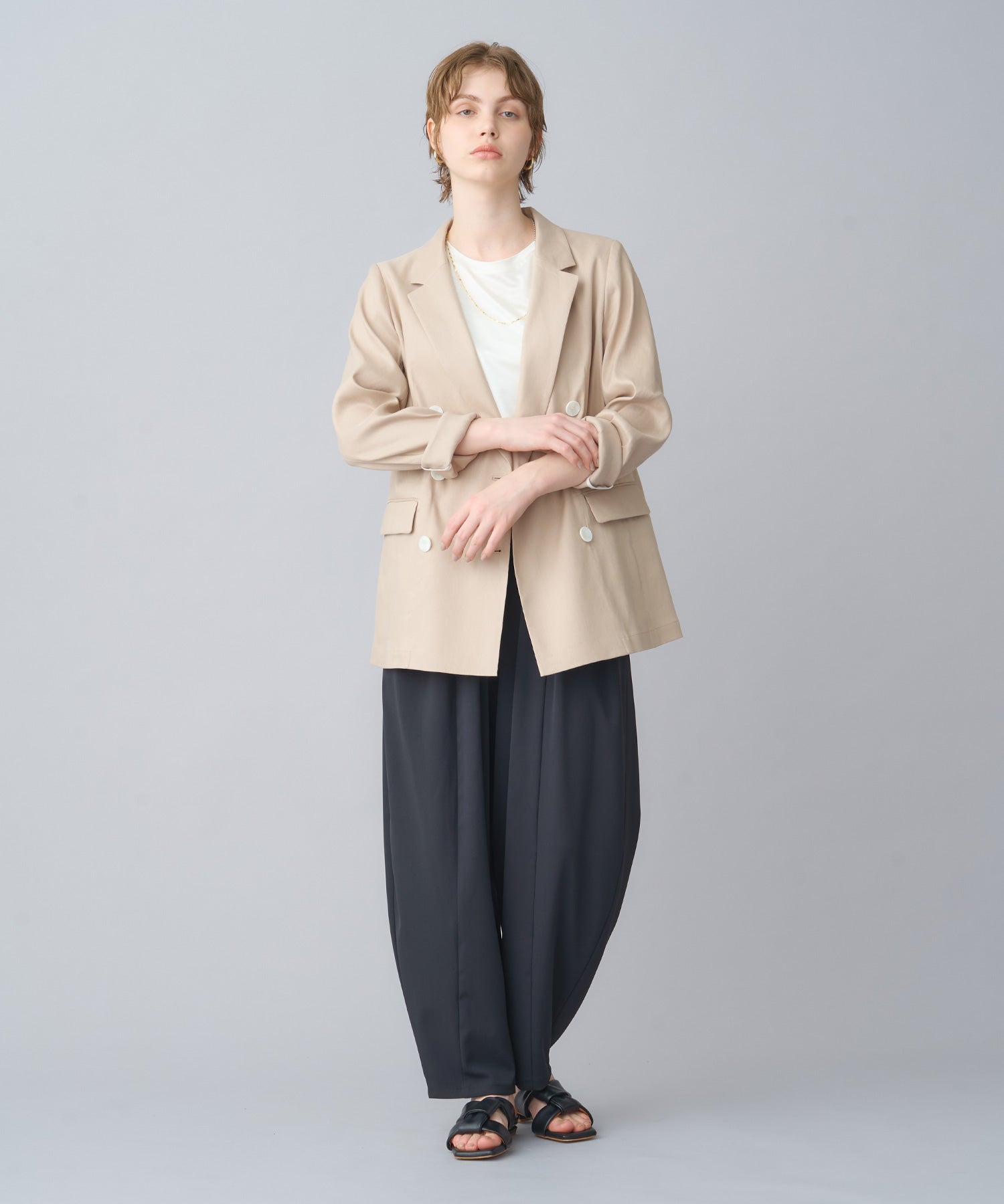 PARIGOT(パリゴ)】 MARECHAL TERRE×PARIGOT コクーンパンツ｜PARIGOT