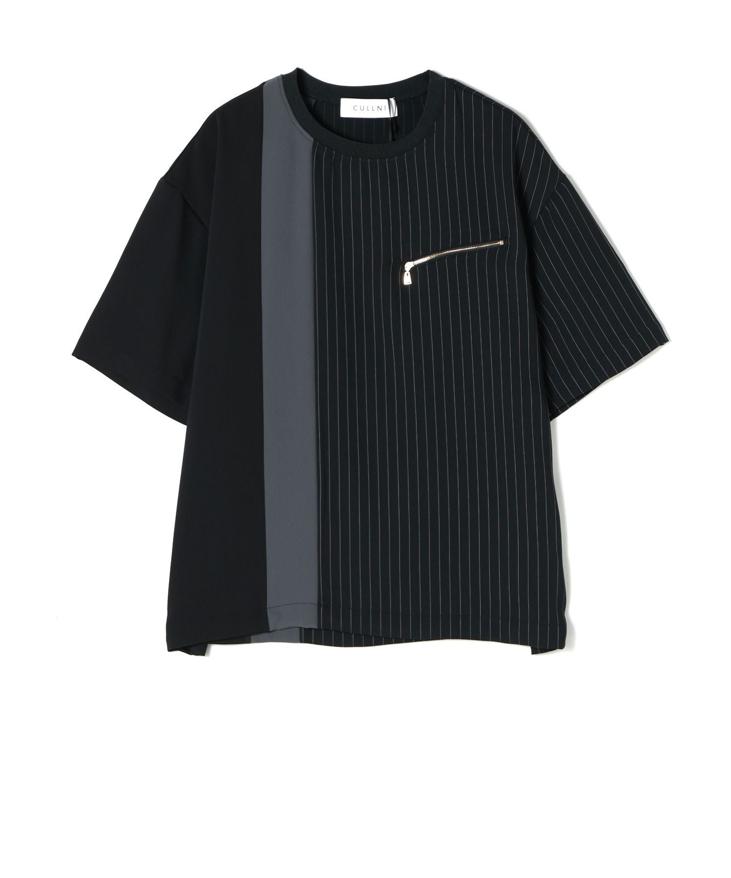 CULLNI(クルニ)】 Double Satin Bi Color Pullover｜PARIGOT ONLINE