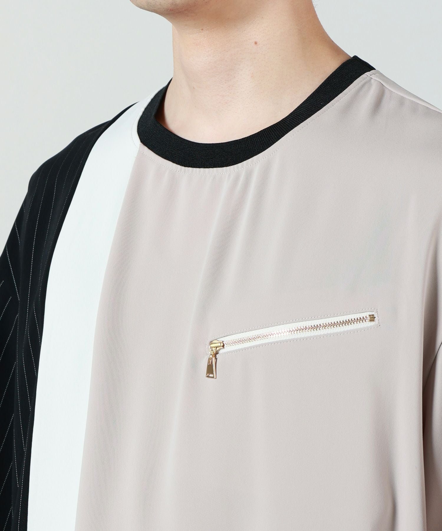 CULLNI(クルニ)】 Double Satin Bi Color Pullover｜PARIGOT ONLINE