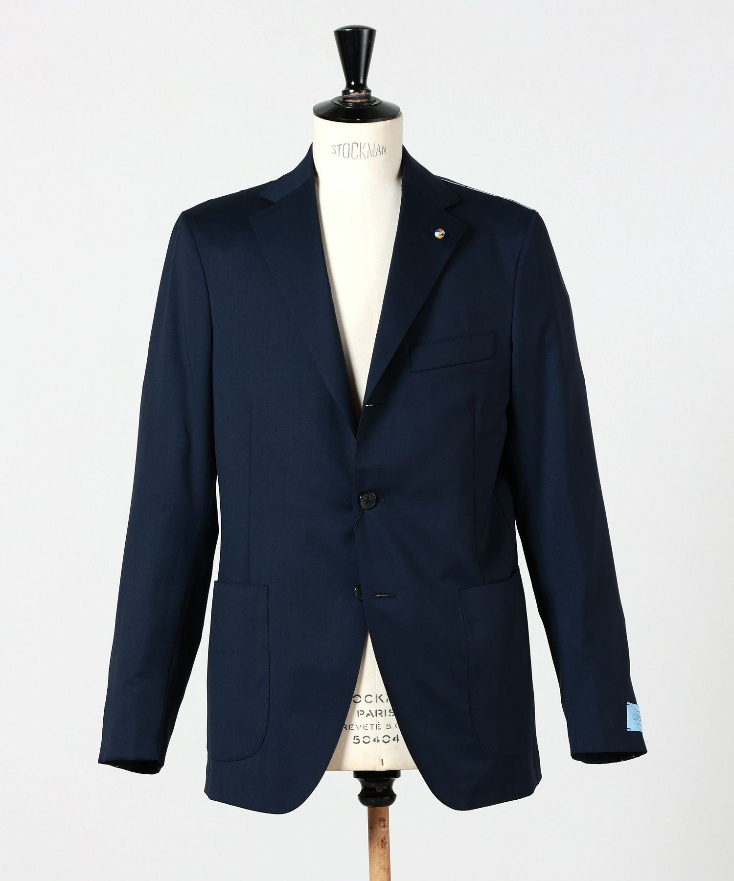 Belvest(ベルベスト)】 LIGHTWEIGHT SINGLE JACKET 2PKT + 1PL