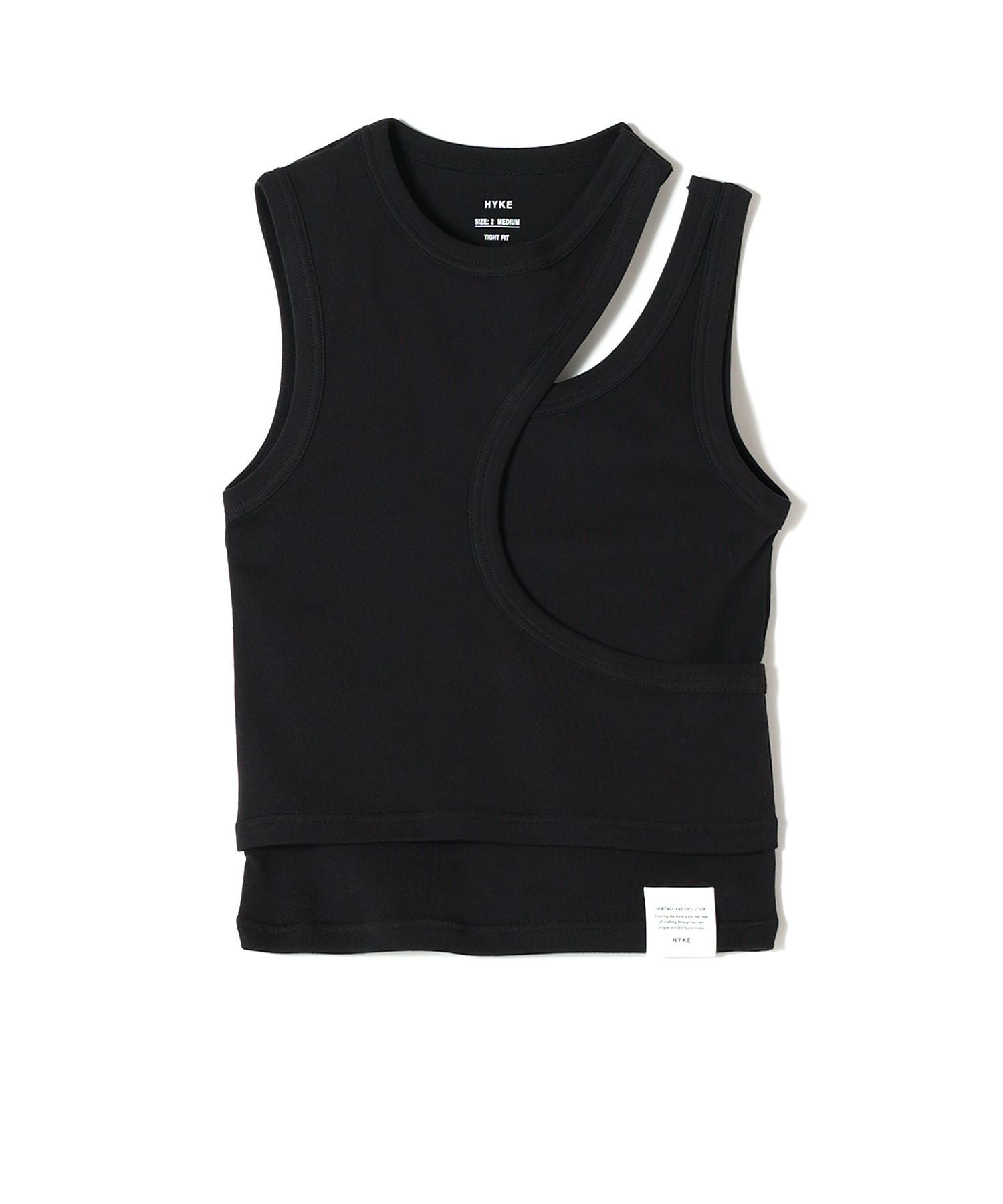 HYKE(ハイク)】 LAYERED TANK TOP｜PARIGOT ONLINE（パリゴオンライン）