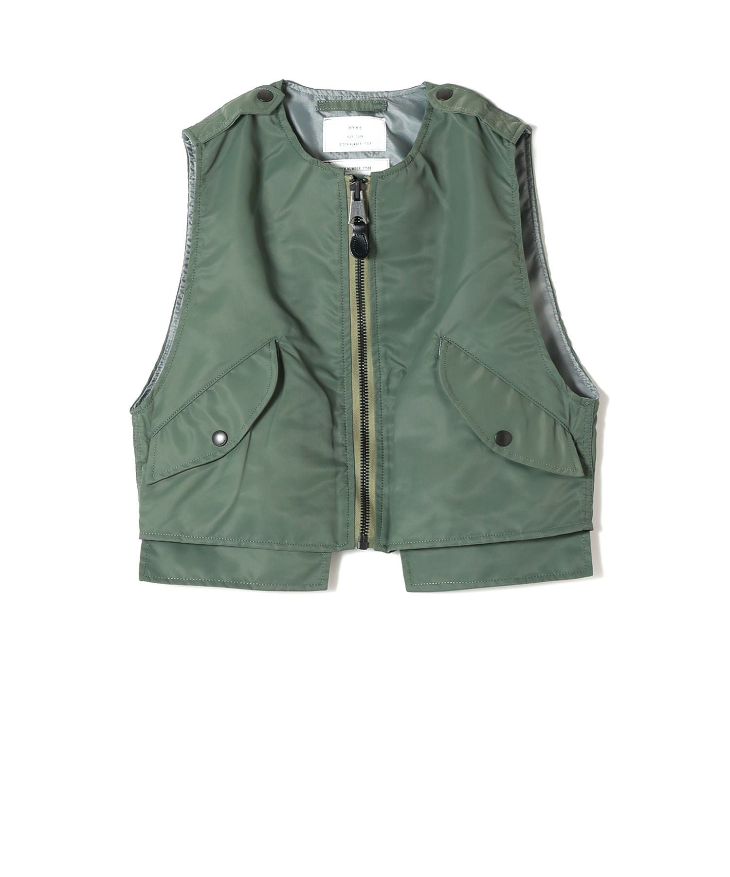 HYKE(ハイク)】 TYPE L-2A VEST｜PARIGOT ONLINE（パリゴオンライン）