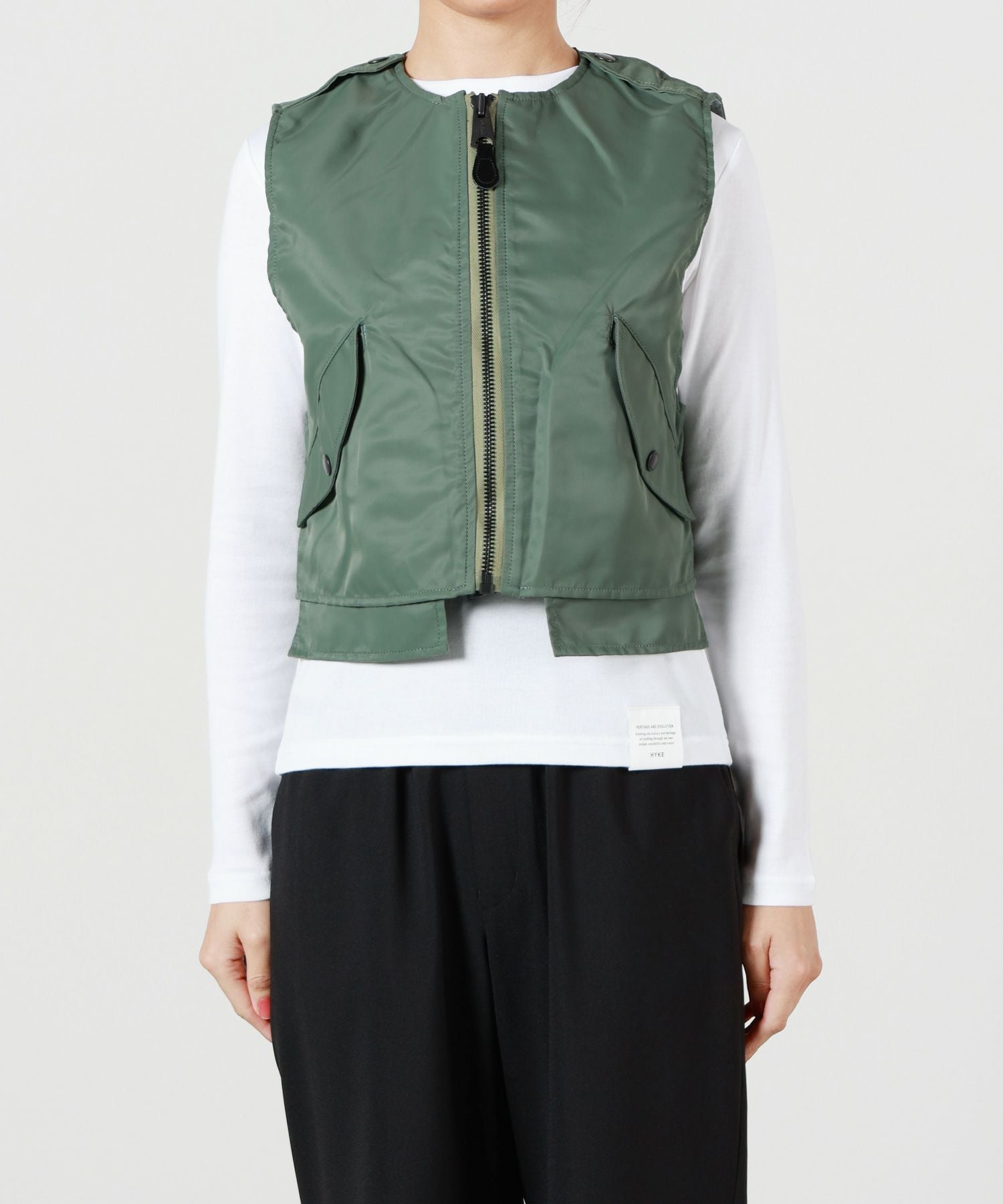 HYKE(ハイク)】 TYPE L-2A VEST｜PARIGOT ONLINE（パリゴオンライン）