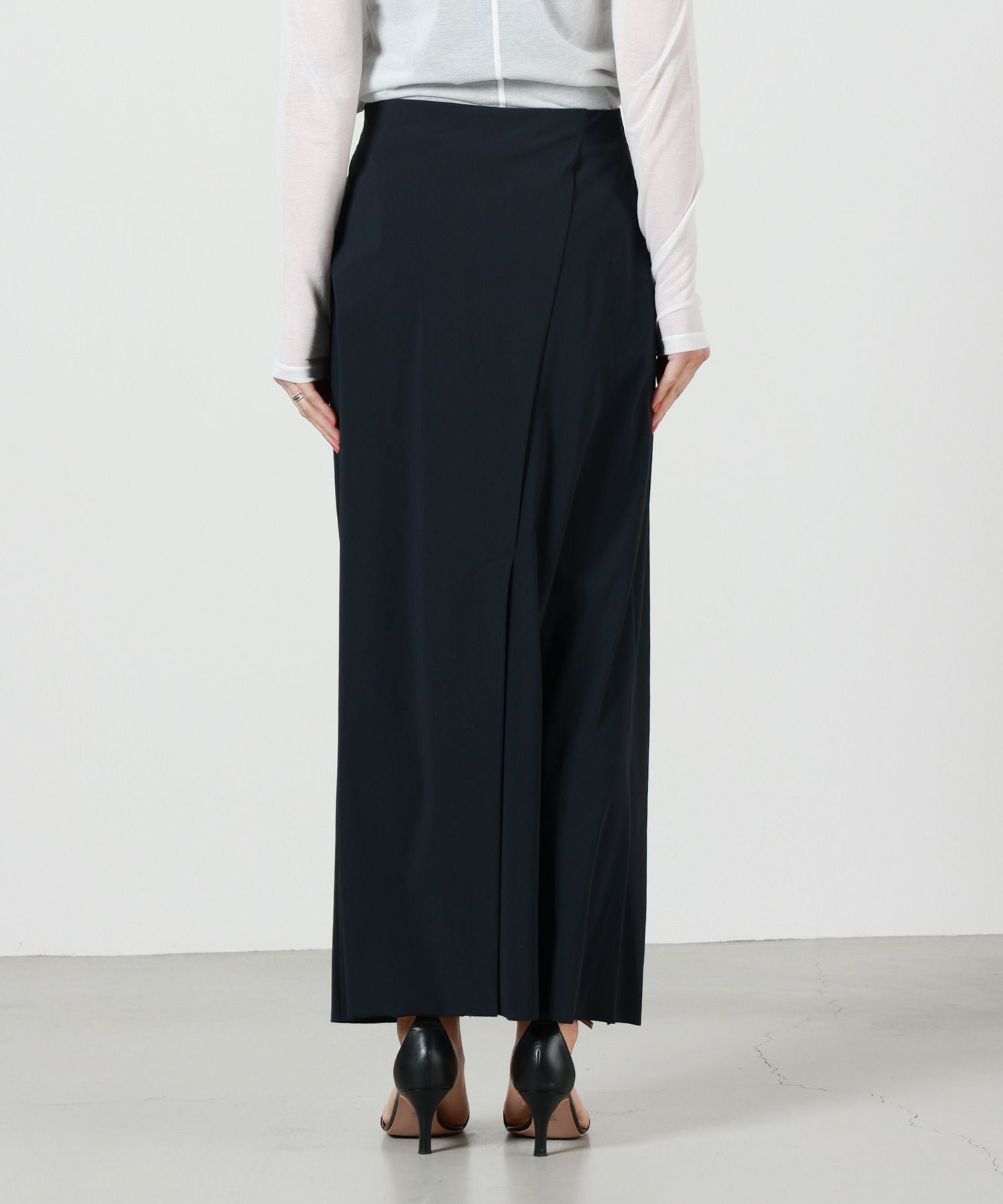 PHEENY(フィーニー)】 Recycle nylon tricot A line skirt｜PARIGOT