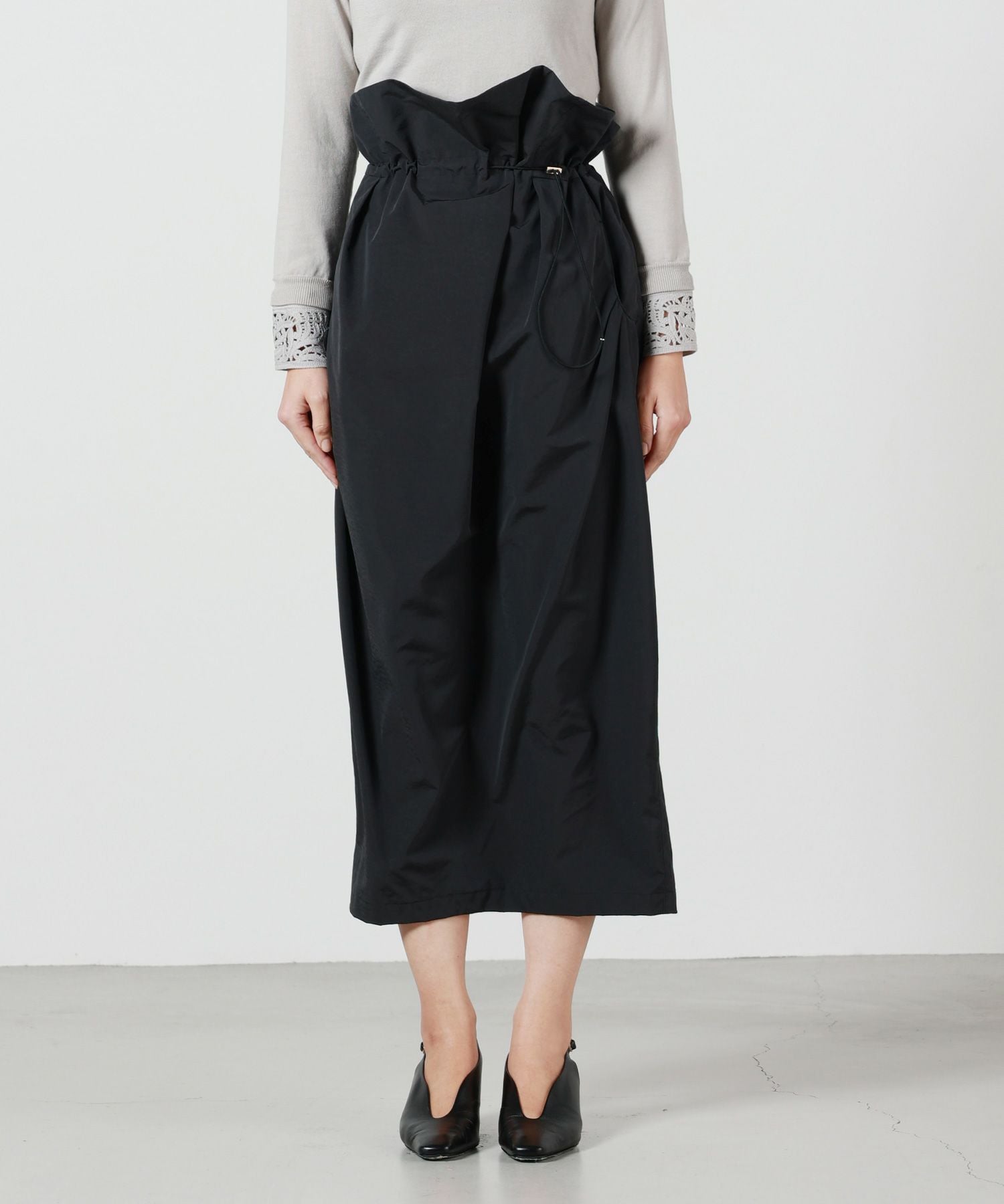 Mame Kurogouchi(マメ クロゴウチ)】 Split Yarn High Waisted