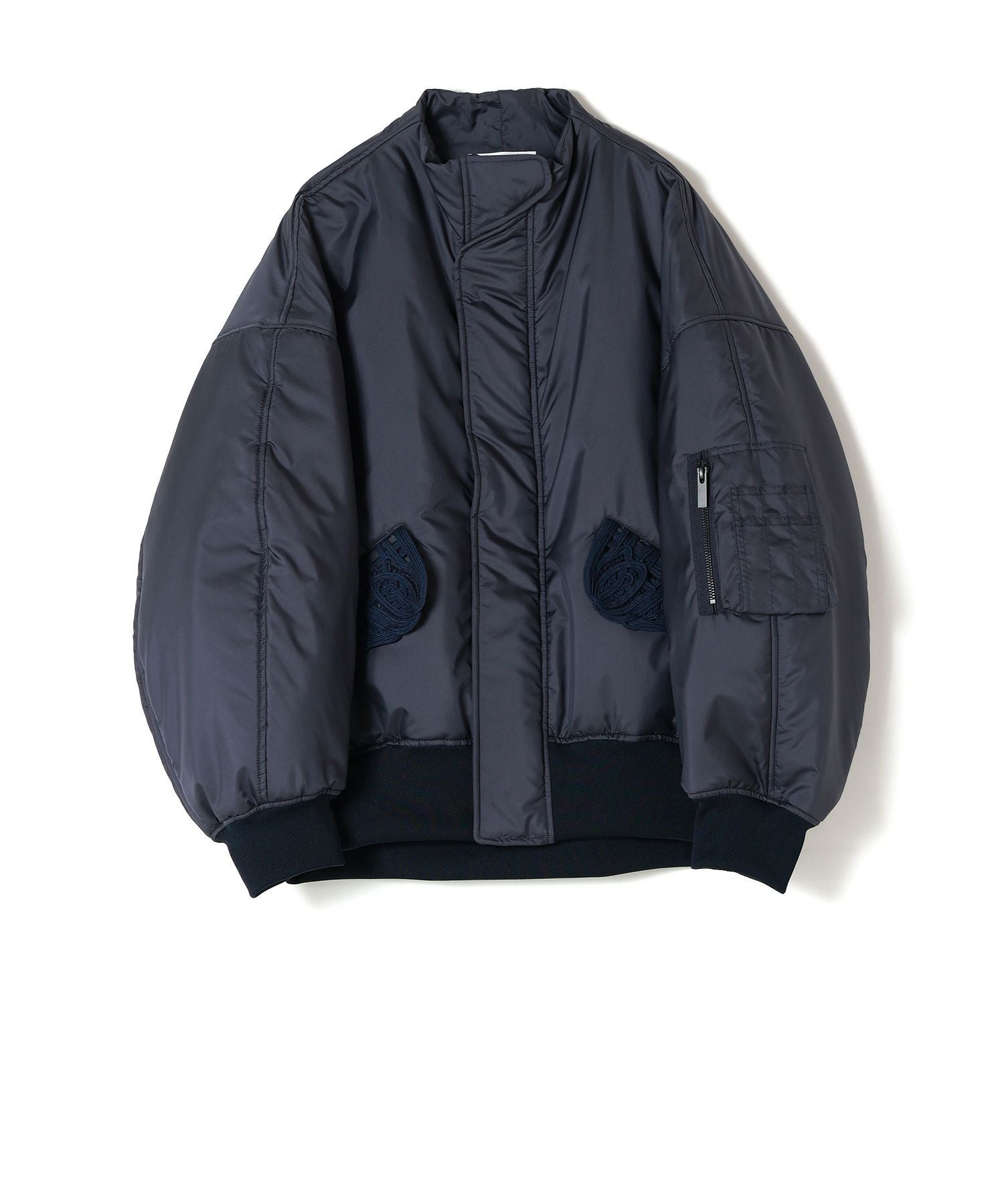 mame 別注Cording Embroidery Jacket ブラック Mame Kurogouchi