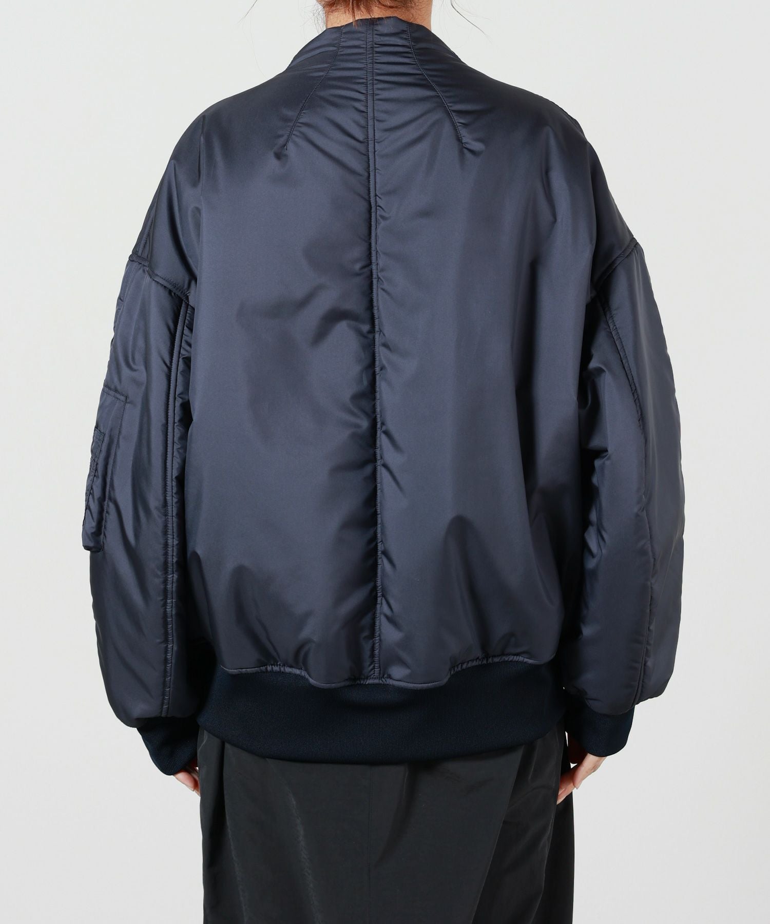 Mame Kurogouchi(マメ クロゴウチ)】 Cording Embroidery Collarless