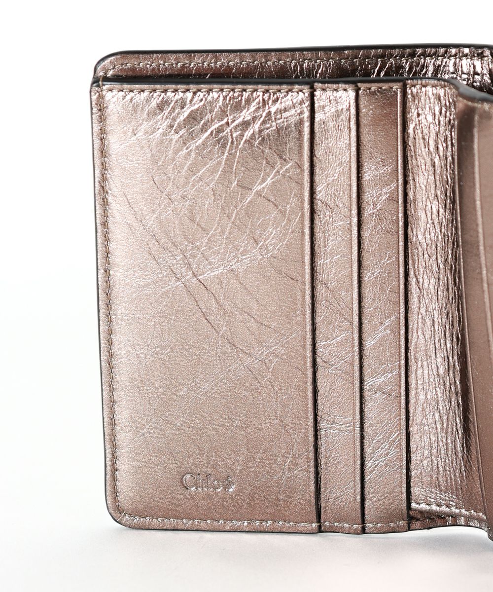 Chloe(クロエ)】 PARIGOT別注 メタライズドレザー製ALPHABETスモール