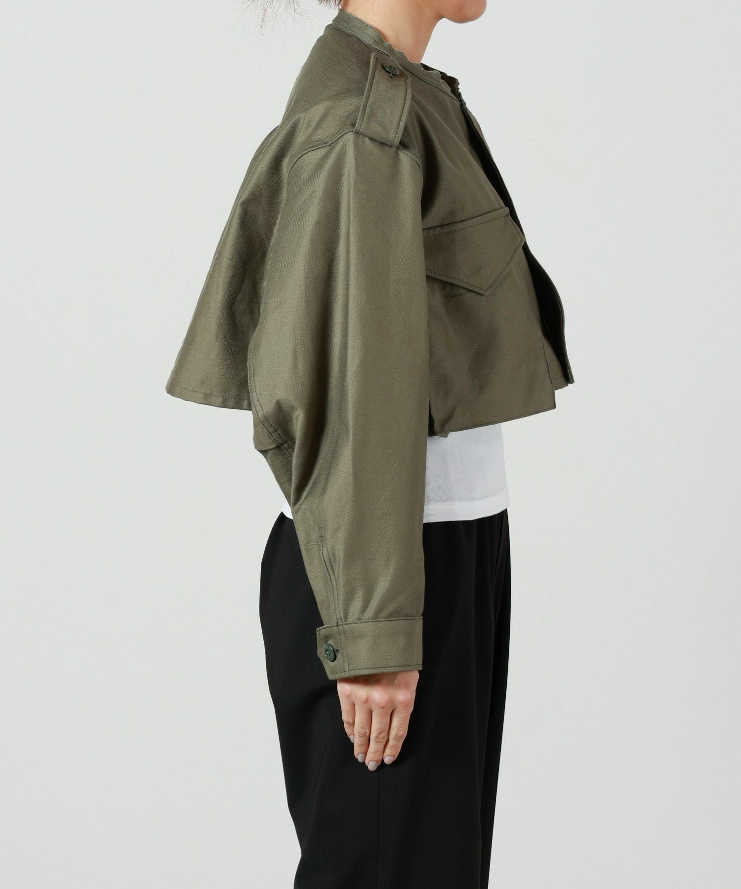 ジャケット・アウター HYKE TYPE M-51 FIELD CROPPED JACKET TYPE M―51 FIELD CROPPED JACKET 25SS
