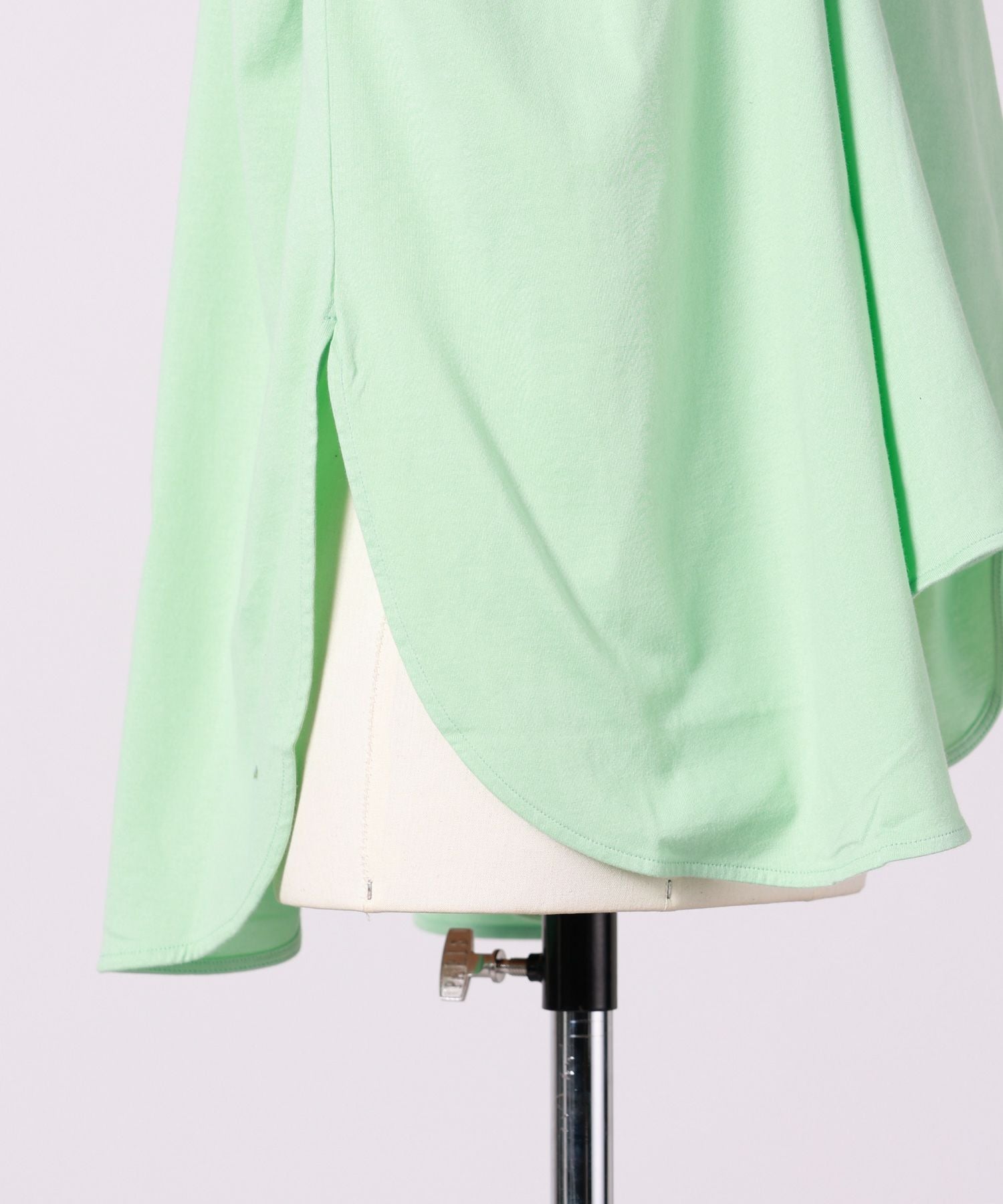 エンフォルド ASYMMETRY LONG-SLEEVES T-SHIRT ENFOLD(エンフォルド)】 ASYMMETRY DRAPE LONG-SLEEVES T-SHIRT