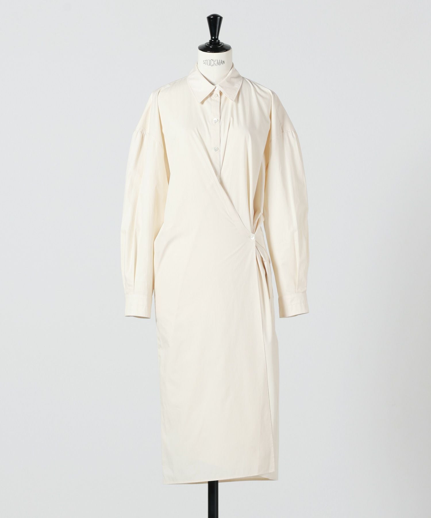 新品LEMAIRE ルメール ドレス ストール アシメ 変形ワンピース LEMAIRE(ルメール)】 STRAIGHT COLLAR TWISTED DRESS｜PARIGOT ONLINE
