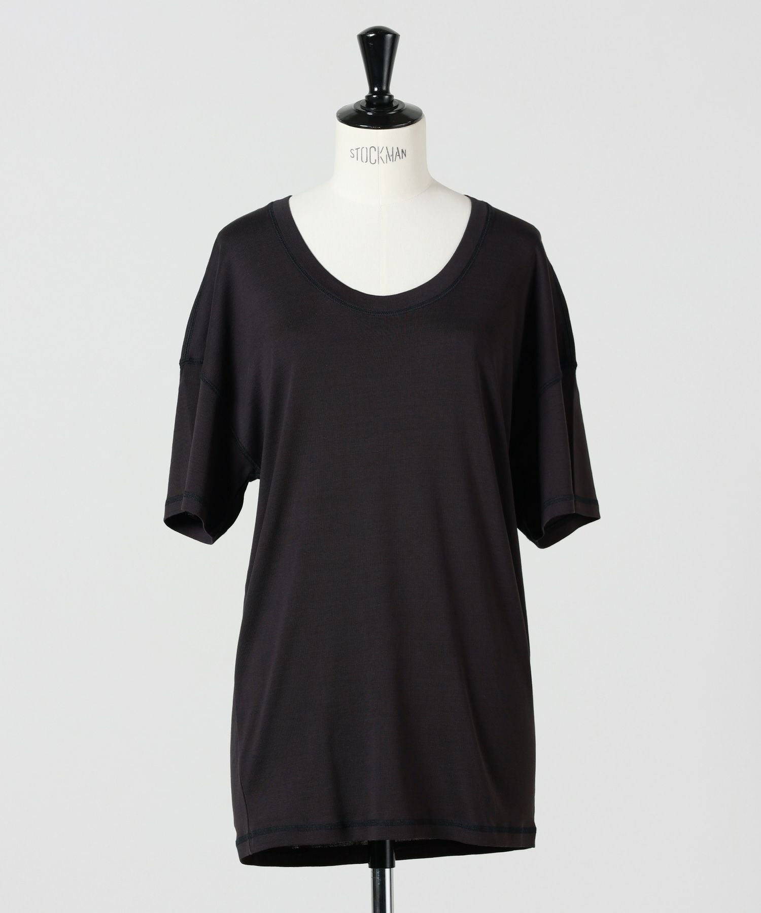 LEMAIRE TEE-SHIRT S BLACK ルメール ポケット Tシャツ カットソー S/S