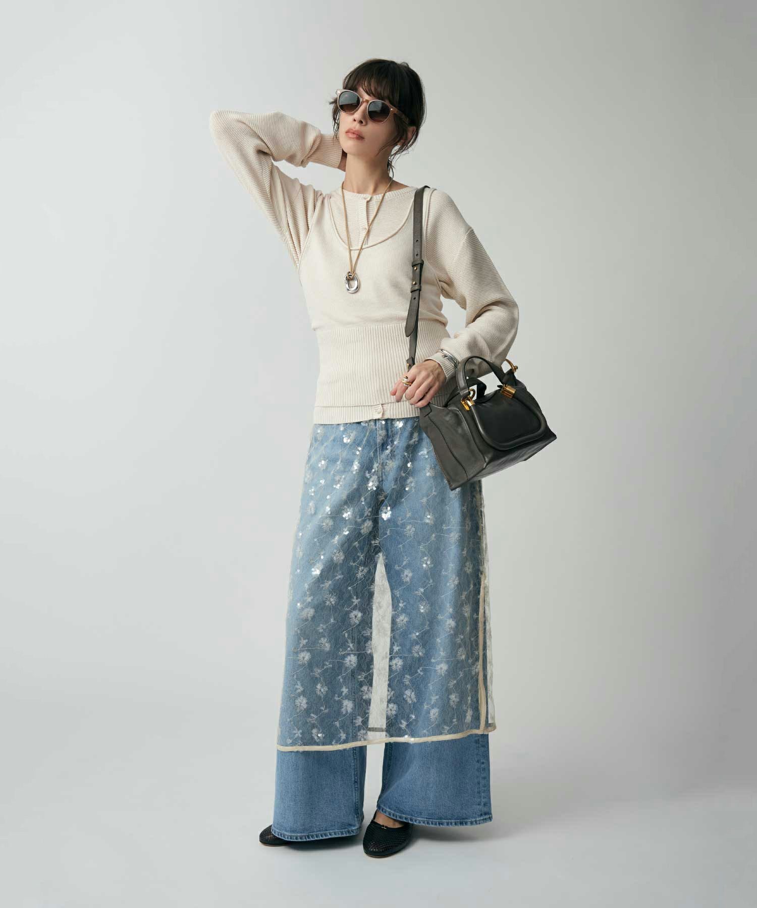 【試着程度の美品】Yanuk ヤヌーク　ルーズバギーデニム　Kate 22 YANUK(ヤヌーク)】 ルーズバギー KATE｜PARIGOT ONLINE（パリゴ