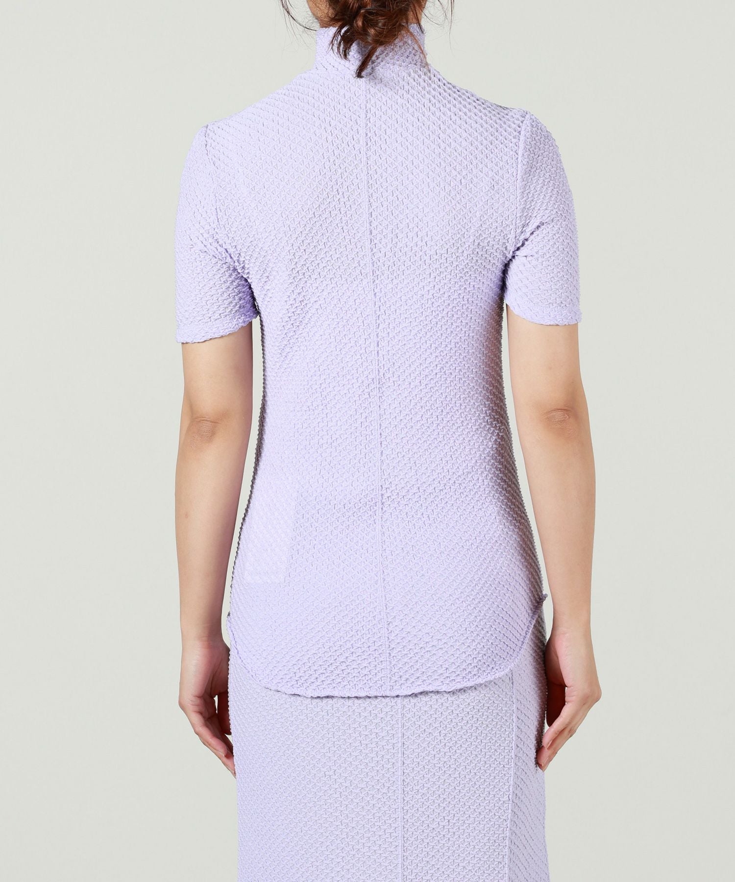 Mame Kurogouchi(マメ クロゴウチ)】 Shirring Jersey Jacquard High