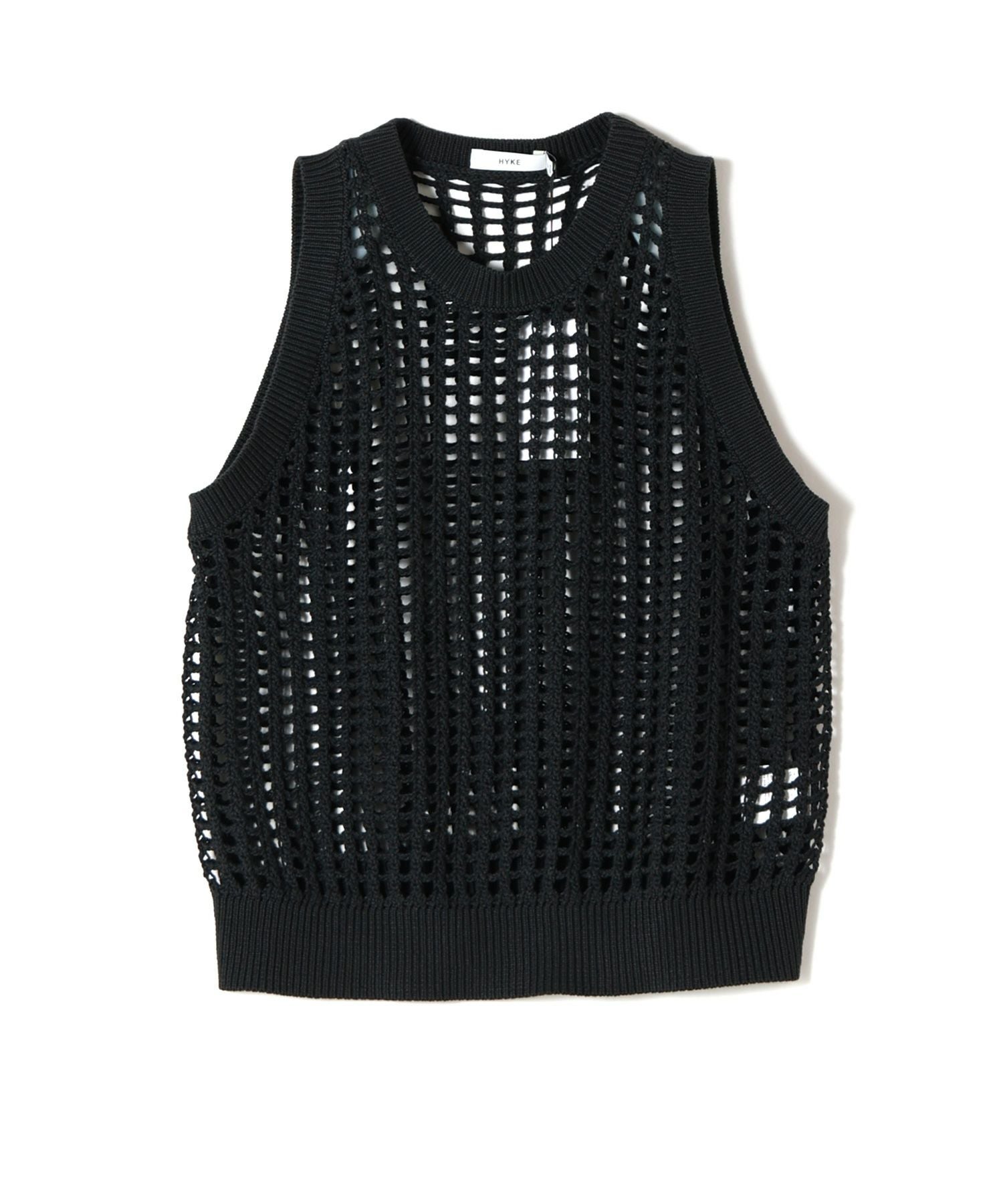 HYKE(ハイク)】 CROCHETED SWEATER TANK TOP｜PARIGOT ONLINE（パリゴ