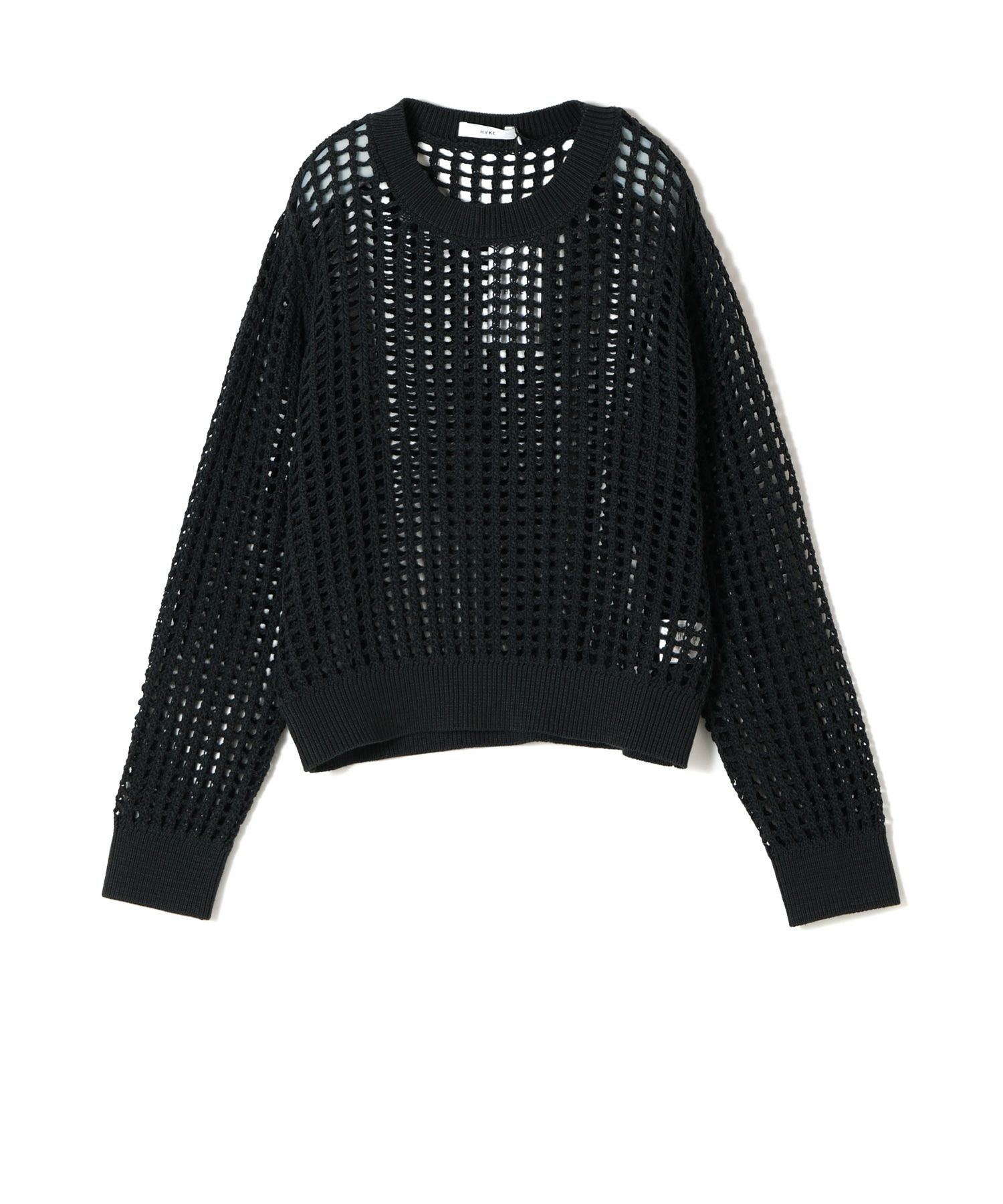 HYKE(ハイク)】 CROCHETED SWEATER｜PARIGOT ONLINE（パリゴオンライン）