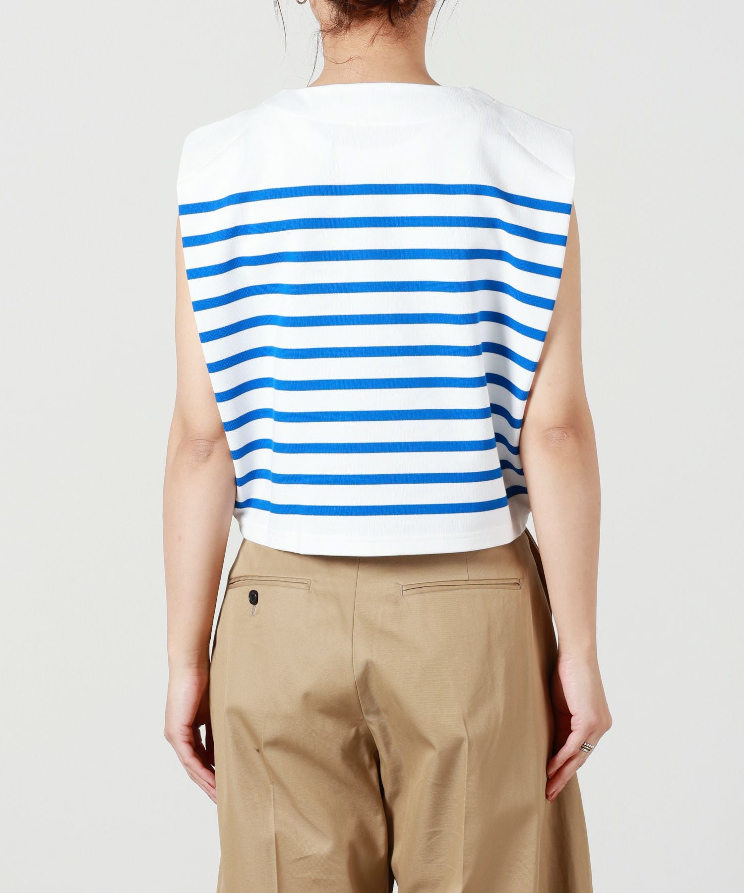 HYKE(ハイク)】 BASQUE SLEEVELESS SHIRT｜PARIGOT ONLINE（パリゴ