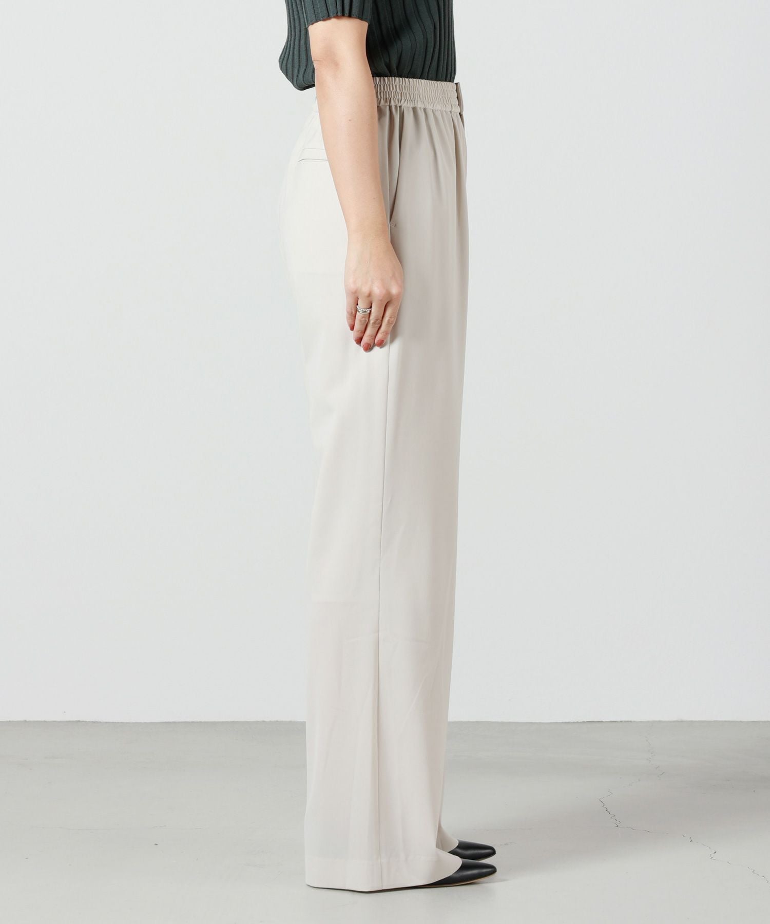 HYKE(ハイク)】 STRETCH WIDE LEG PANTS｜PARIGOT ONLINE（パリゴ