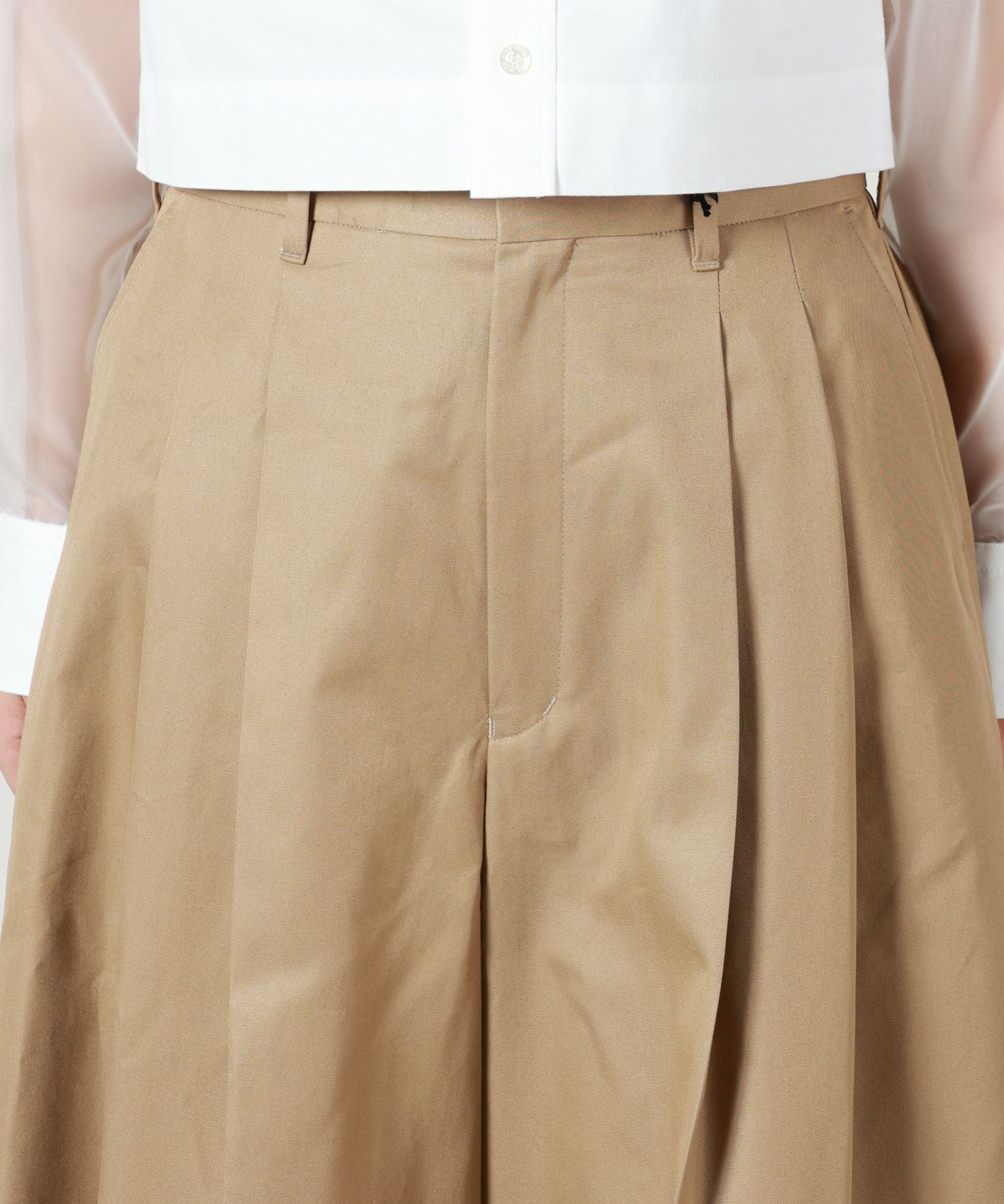 HYKE(ハイク)】 T/C SUPER WIDE LEG PANTS｜PARIGOT ONLINE（パリゴ