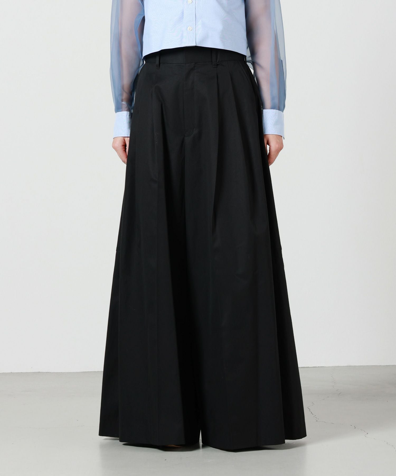HYKE(ハイク)】 T/C SUPER WIDE LEG PANTS｜PARIGOT ONLINE（パリゴ