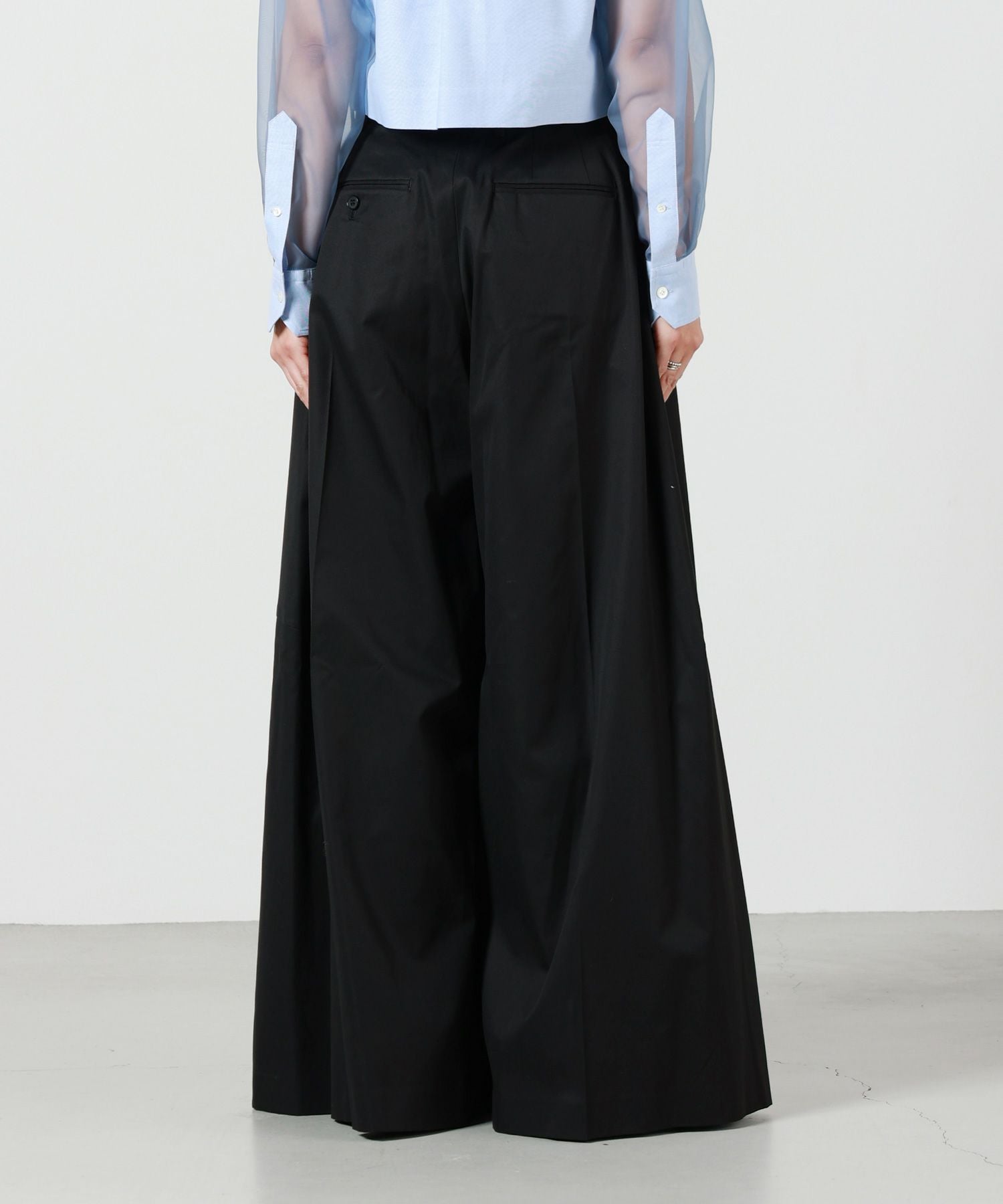 HYKE(ハイク)】 T/C SUPER WIDE LEG PANTS｜PARIGOT ONLINE（パリゴ