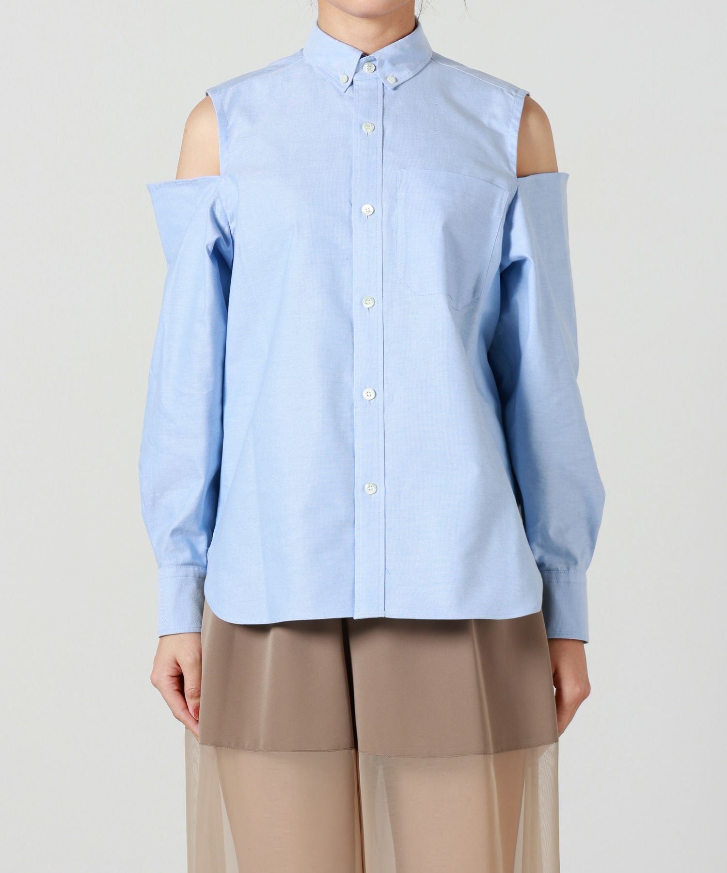 完売商品　新品・未使用　タグ付き　HYKE　オックスフォード　肩開き　シャツ HYKE(ハイク)】 OXFORD B.D. SHIRT｜PARIGOT ONLINE（パリゴオンライン）