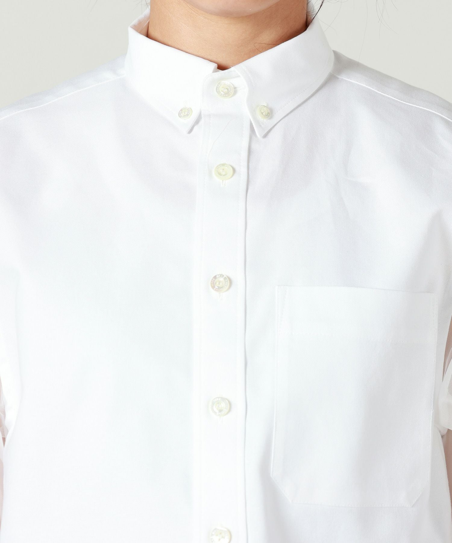HYKE(ハイク)】 OXFORD B.D. SHIRT WITH SHEER SLEEVE｜PARIGOT ONLINE