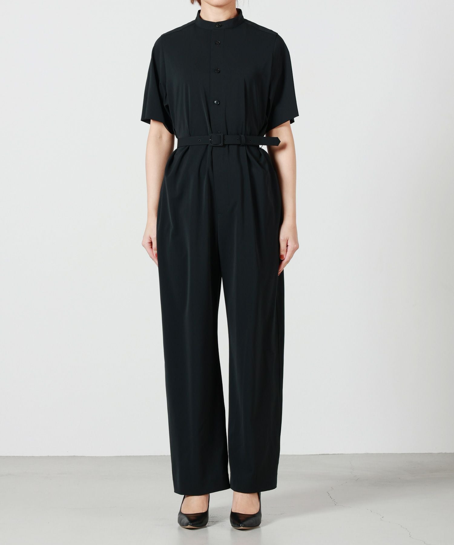 HYKE(ハイク)】 STRETCH JUMPSUIT｜PARIGOT ONLINE（パリゴオンライン）