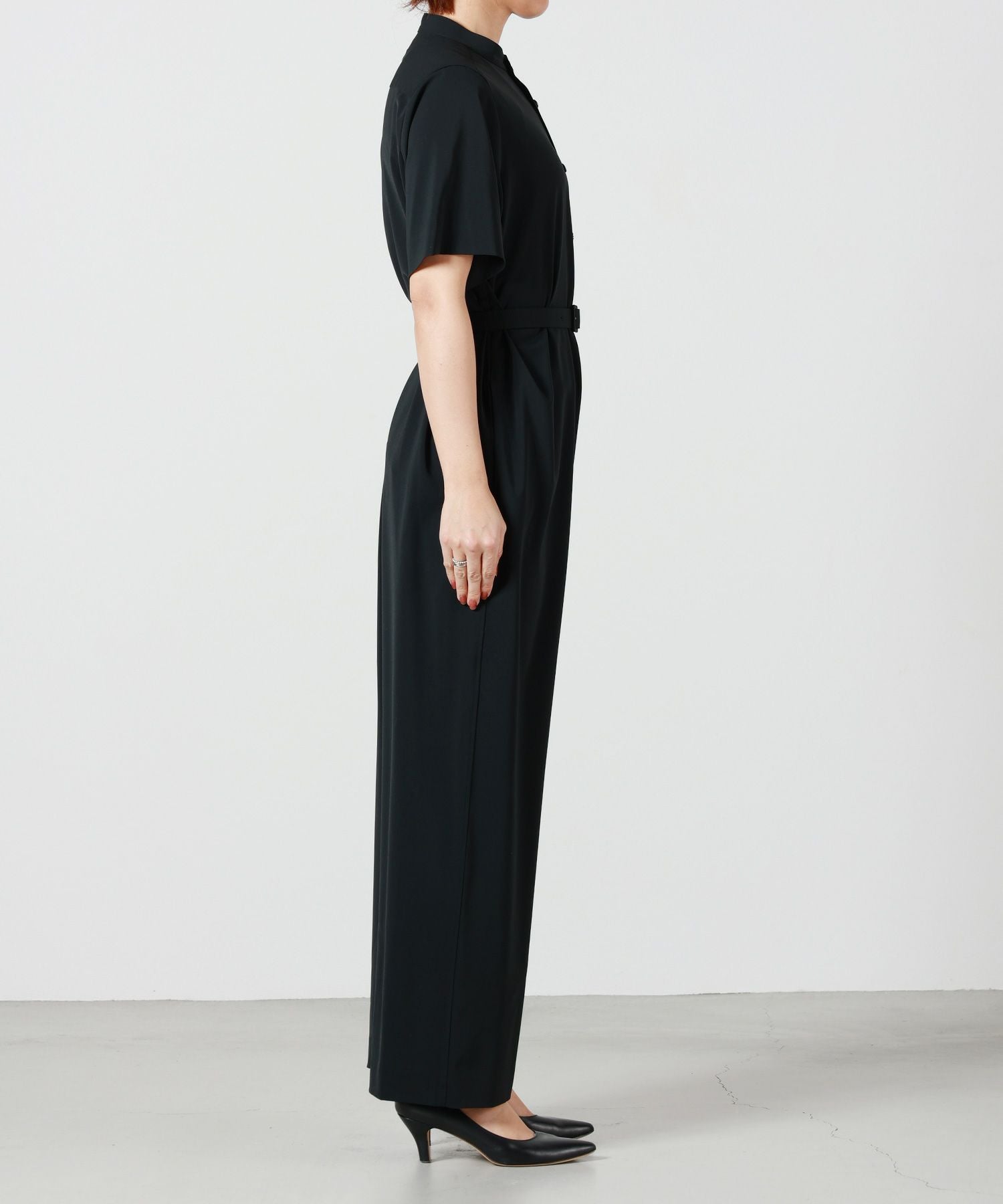HYKE(ハイク)】 STRETCH JUMPSUIT｜PARIGOT ONLINE（パリゴオンライン）