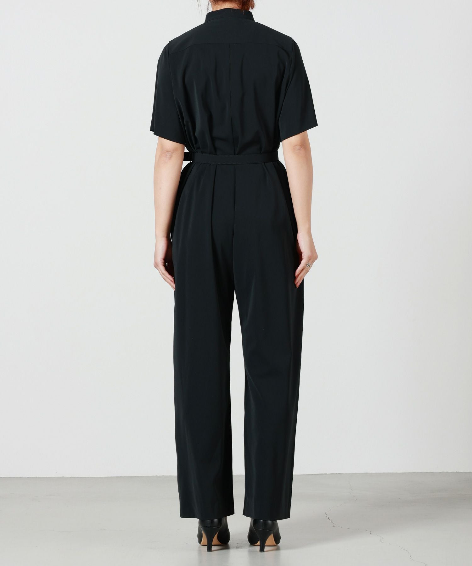 HYKE(ハイク)】 STRETCH JUMPSUIT｜PARIGOT ONLINE（パリゴオンライン）