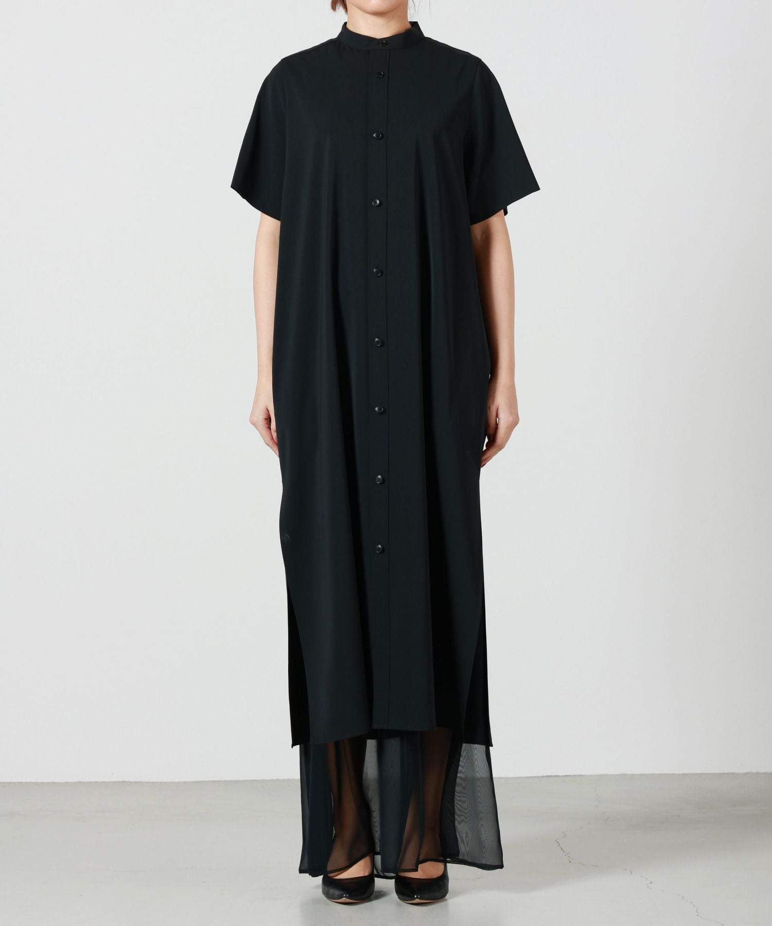 HYKE(ハイク)】 MAXI SHIRT DRESS｜PARIGOT ONLINE（パリゴオンライン）