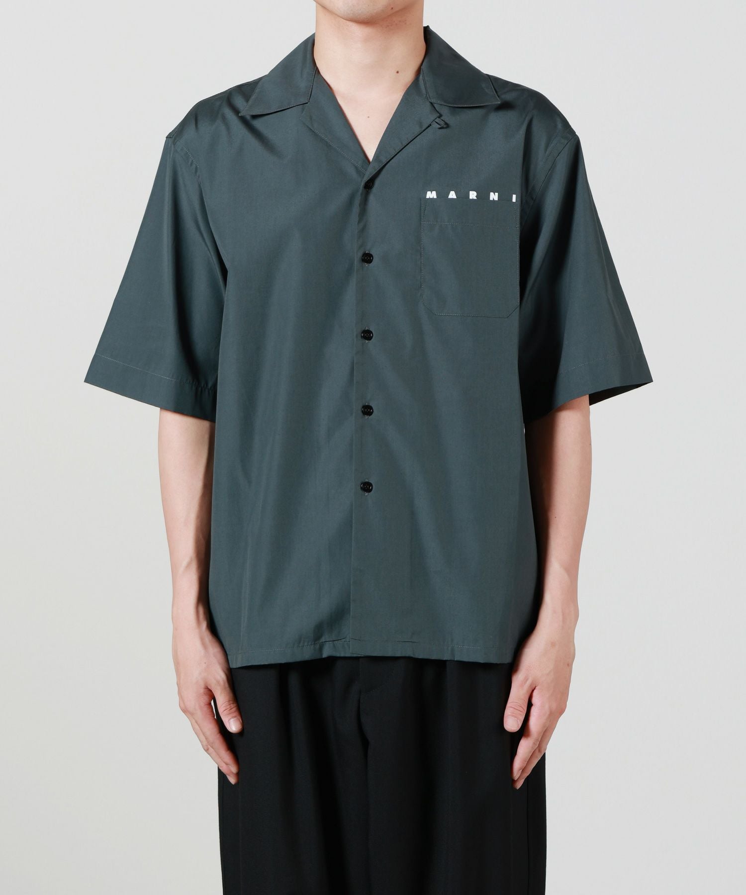 MARNI(マルニ)】 オーガニックポプリン製 ボーリングシャツ｜PARIGOT