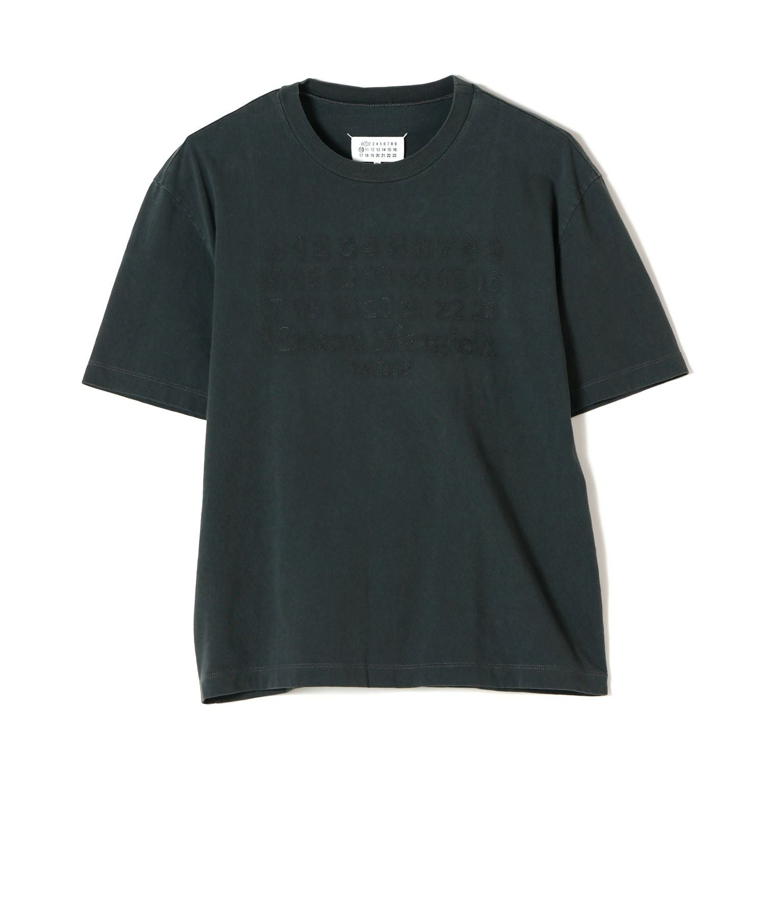 Maison Margiela(メゾンマルジェラ)】EMBROIDERED LOGO T-SHIRT