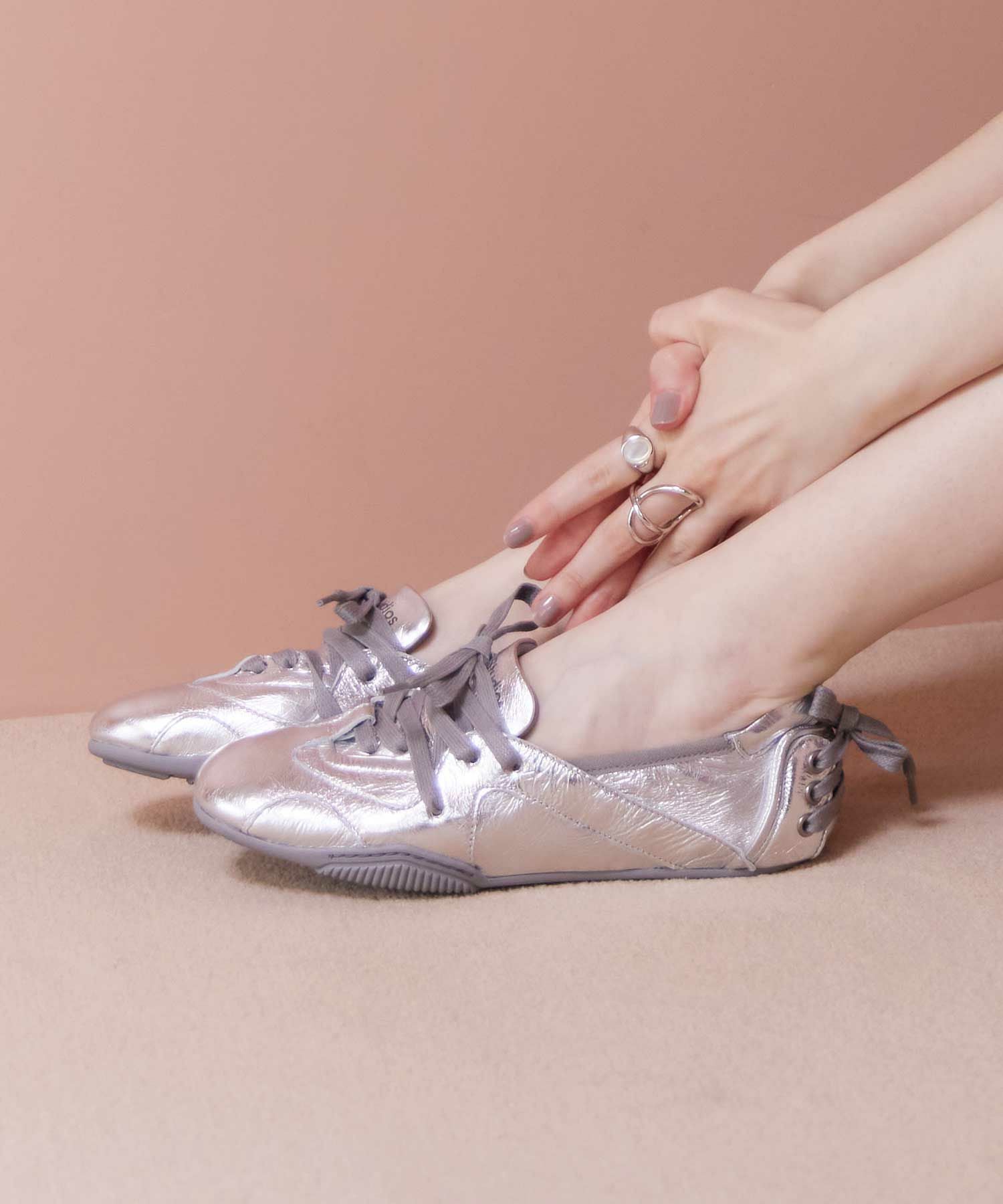 Acne Studios(アクネストゥディオズ)】 レースアップレザーシューズ