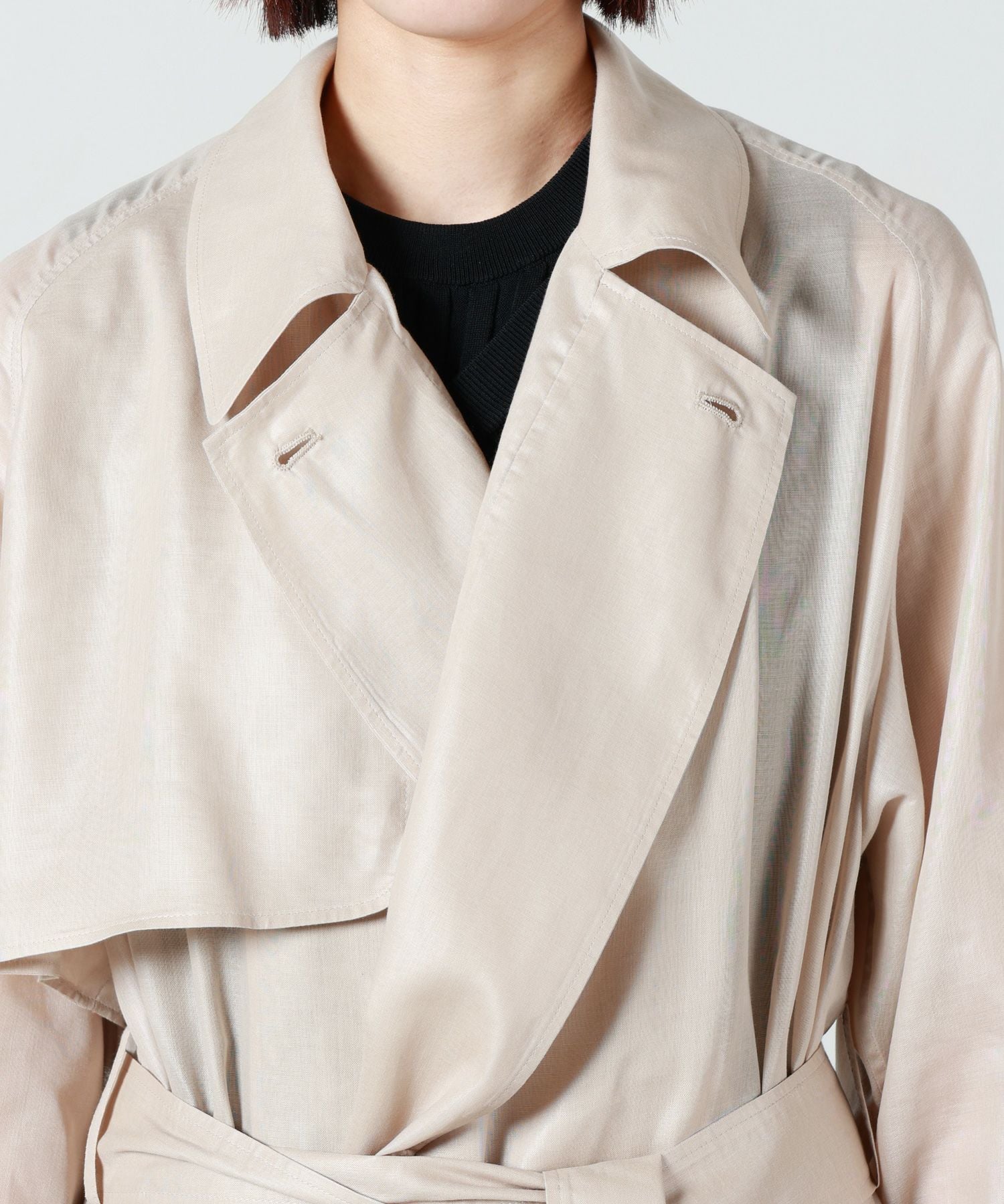 HYKE(ハイク)】 VOILE TRENCH COAT｜PARIGOT ONLINE（パリゴオンライン）