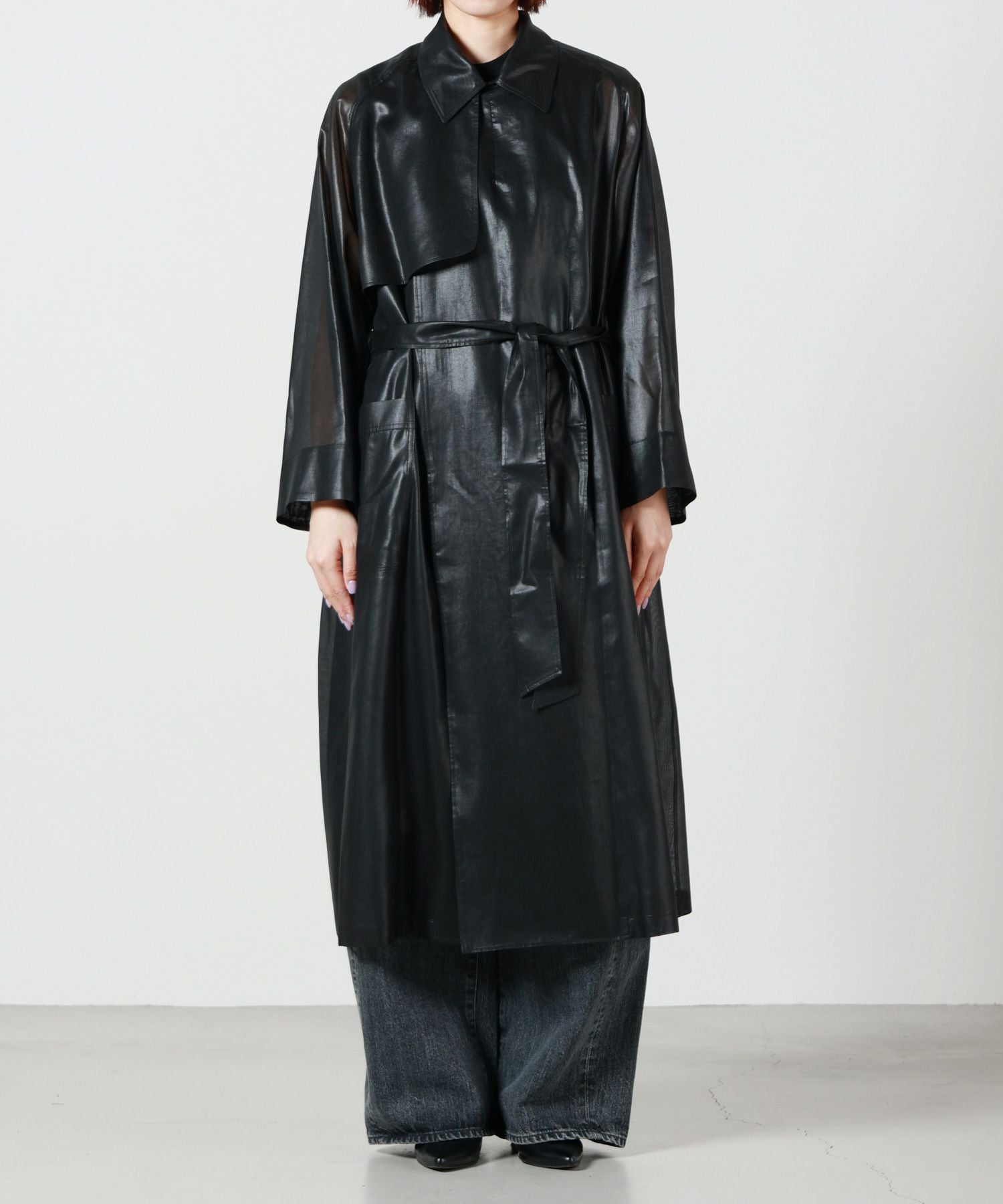 HYKE(ハイク)】 VOILE TRENCH COAT｜PARIGOT ONLINE（パリゴオンライン）