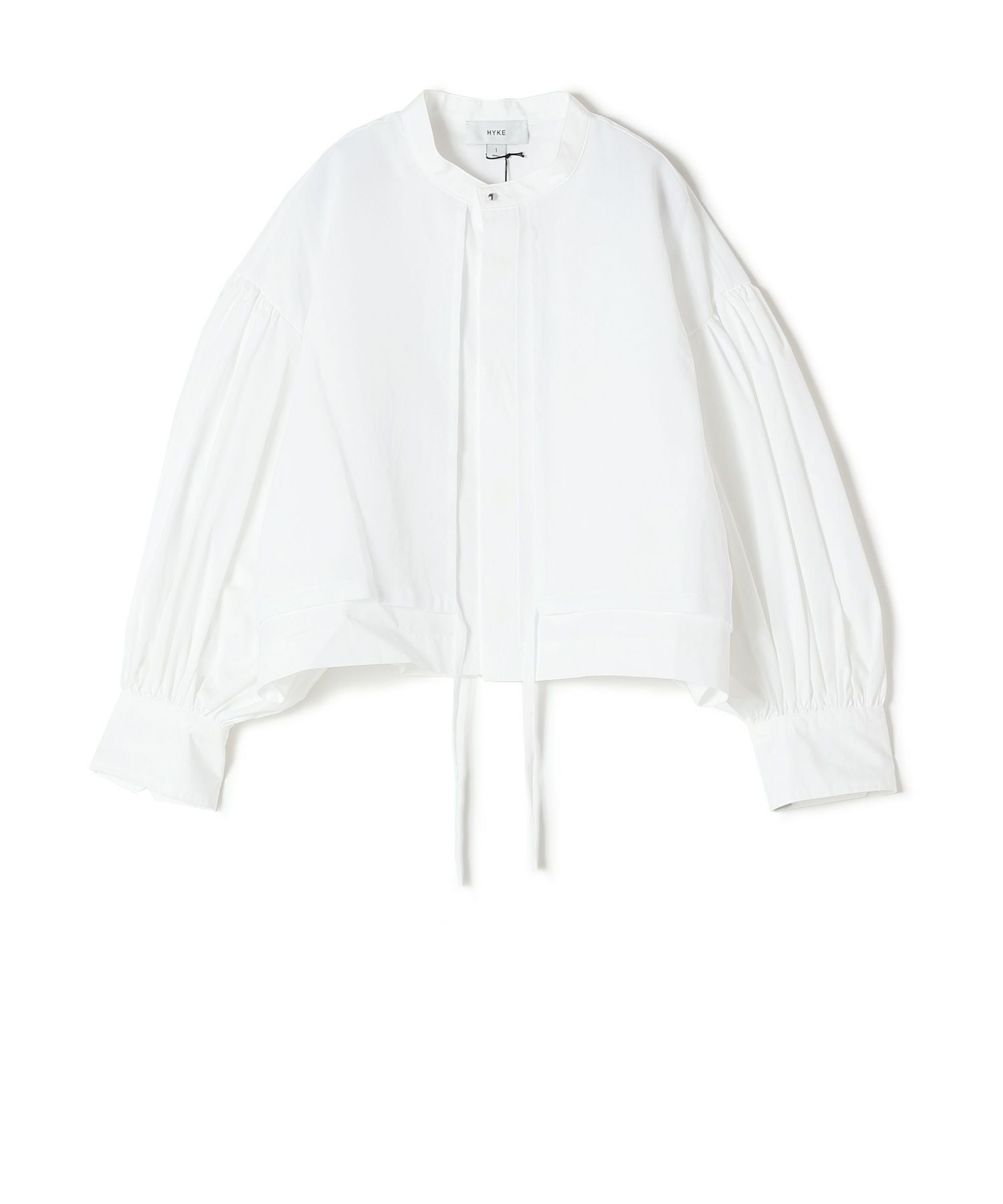 HYKE ハイク 25SS COTTON BALLOON SLEEVE BLOUSE 251-15238 ホワイト 1 C／L BALLOON SLEEVE BLOUSE | HYKE (Women
