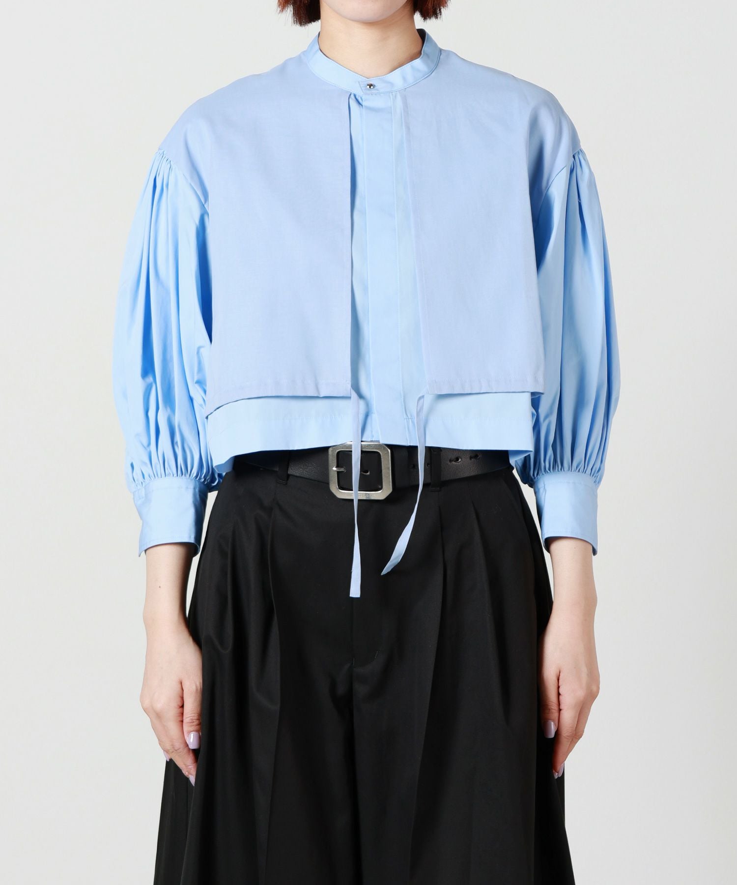 HYKE(ハイク)】 COTTON BALLOON SLEEVE BLOUSE｜PARIGOT ONLINE