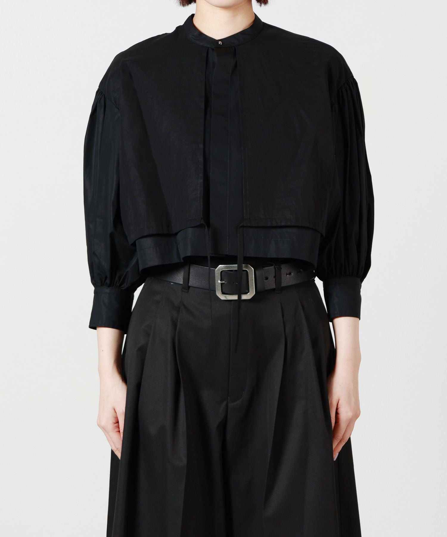 HYKE(ハイク)】 COTTON BALLOON SLEEVE BLOUSE｜PARIGOT ONLINE