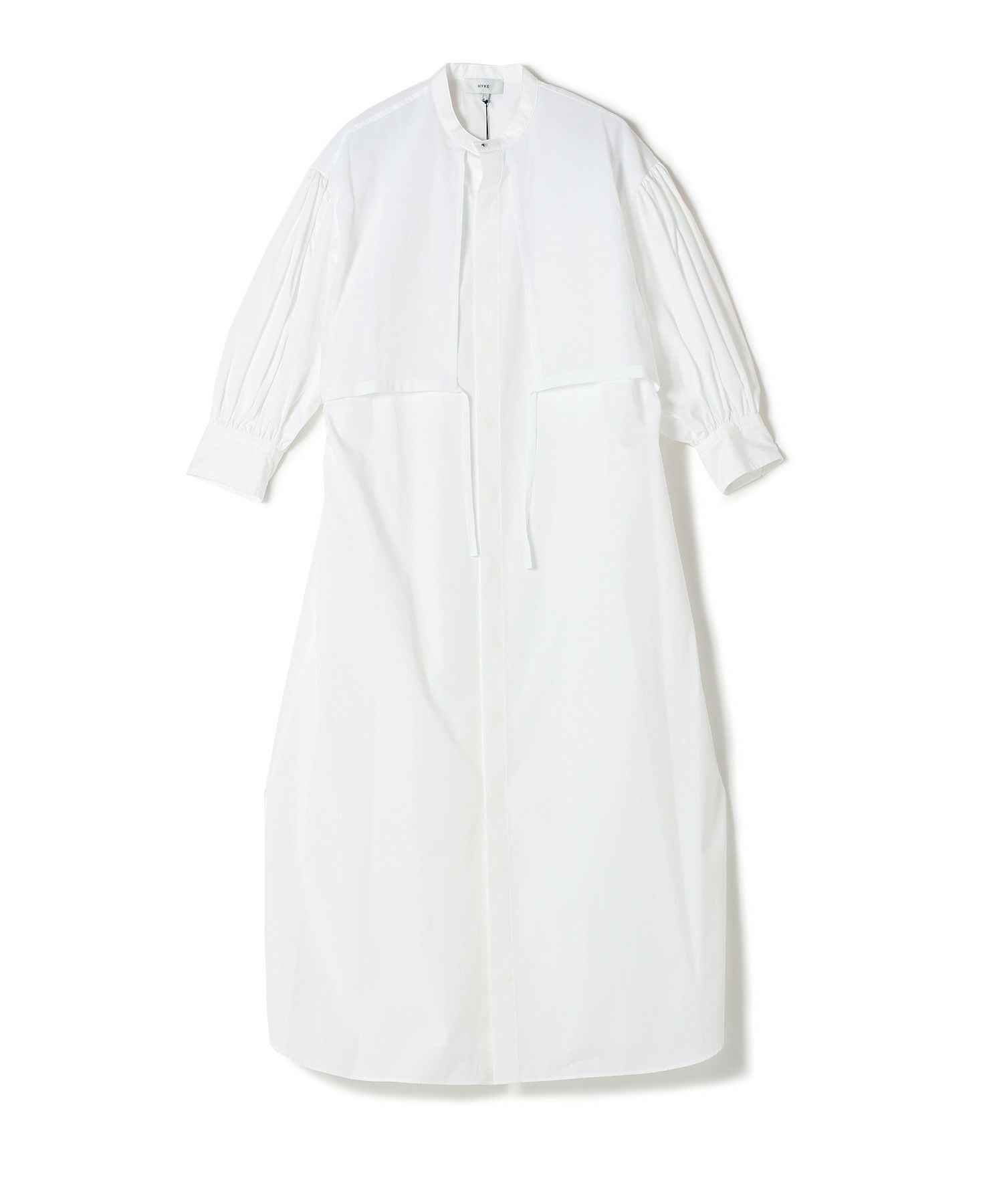 HYKE(ハイク)】 COTTON BALLOON SLEEVE DRESS｜PARIGOT ONLINE（パリゴ
