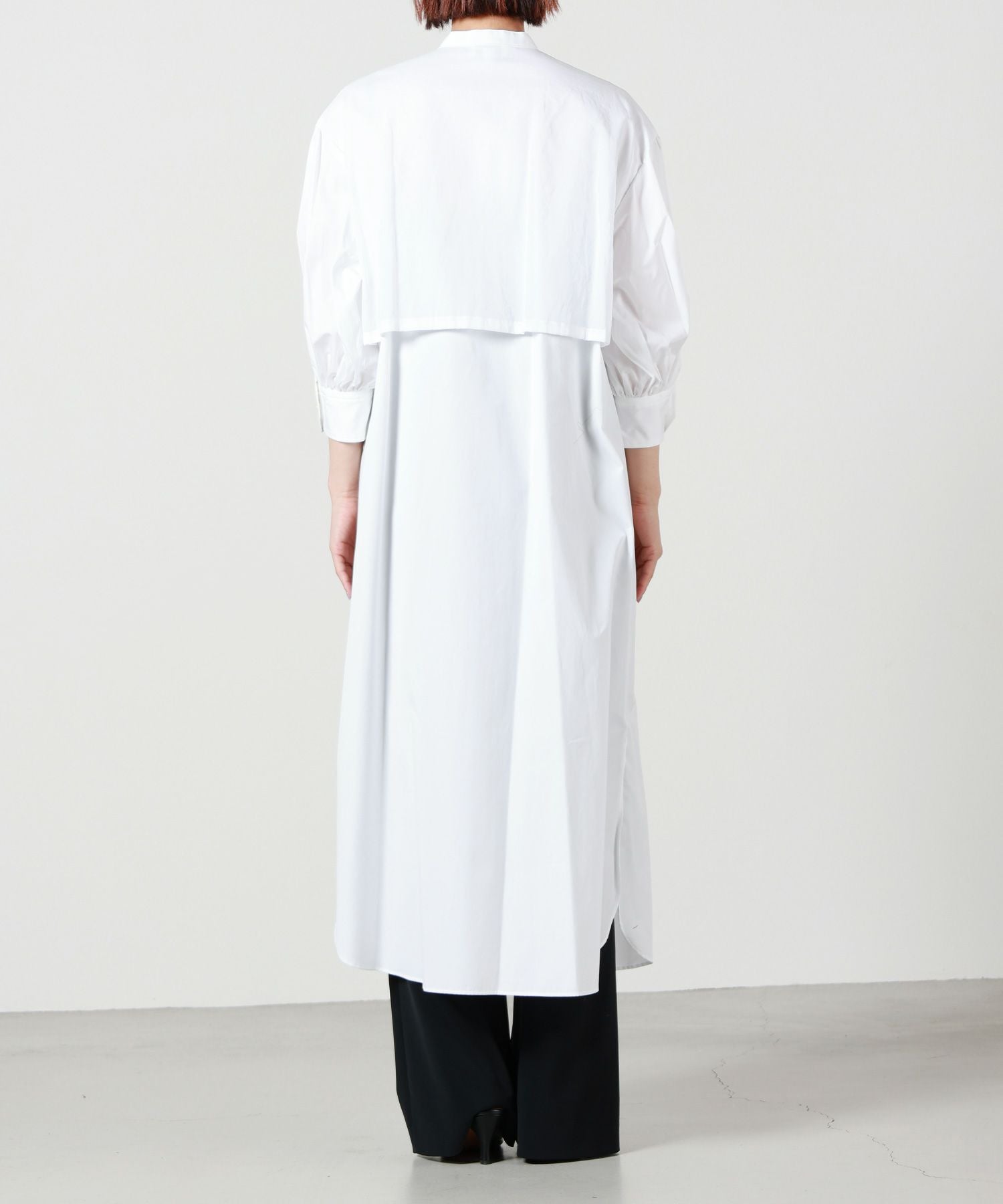 HYKE(ハイク)】 COTTON BALLOON SLEEVE DRESS｜PARIGOT ONLINE（パリゴ