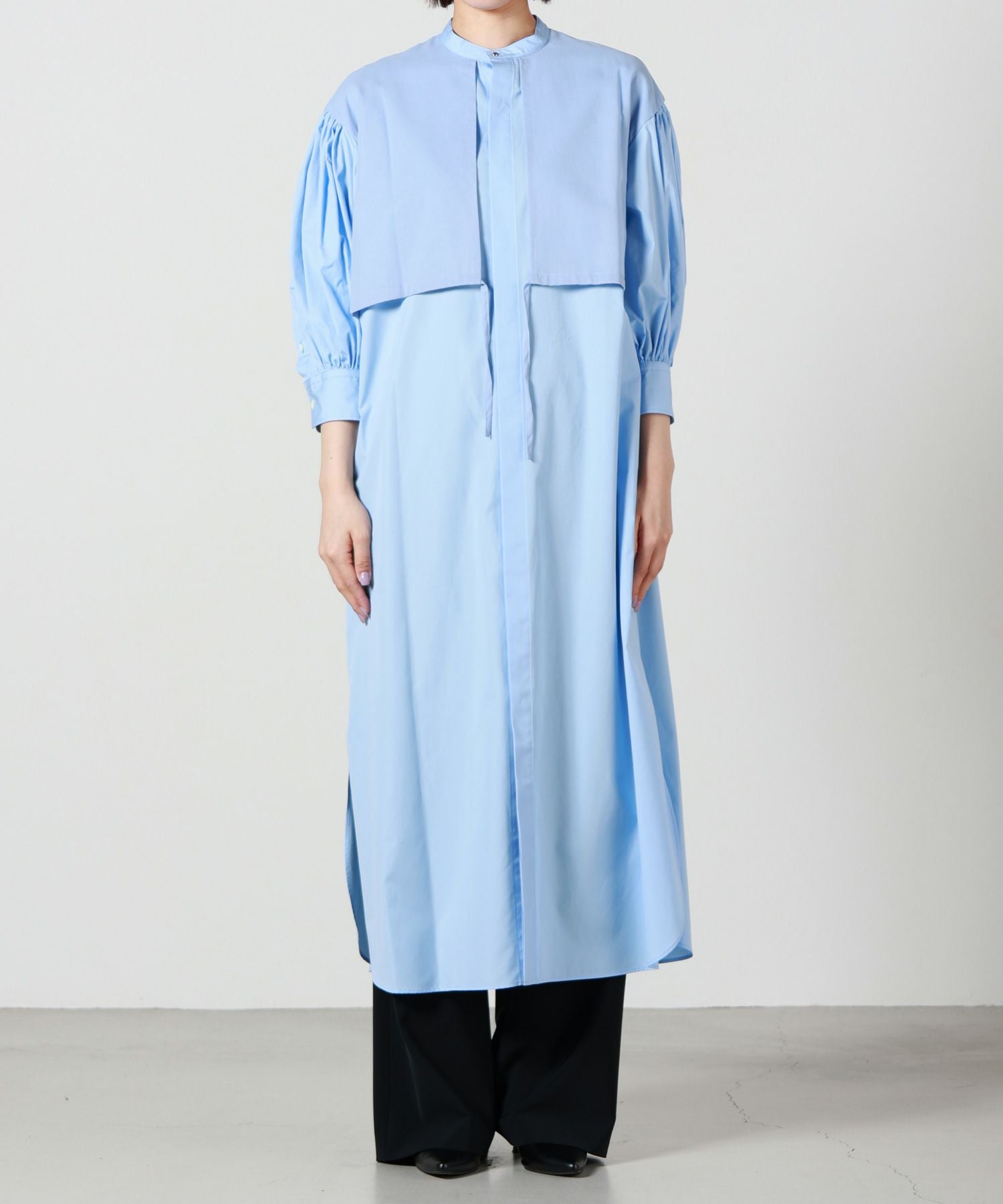 HYKE(ハイク)】 COTTON BALLOON SLEEVE DRESS｜PARIGOT ONLINE（パリゴ