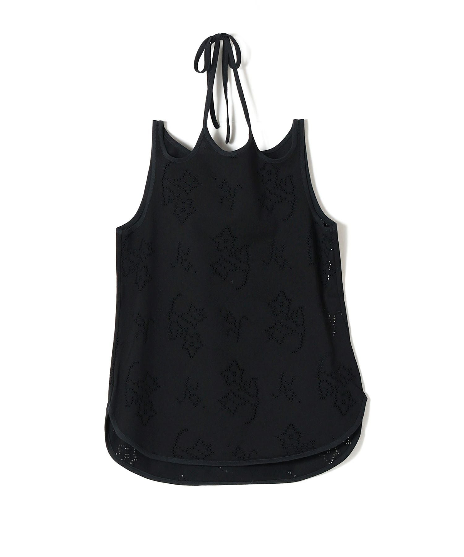 トップス Eyelet Jersey Jacquard Sleeveless Top Mame Kurogouchi(マメ) Eyelet Jersey Jacquard Sleeveless Top
