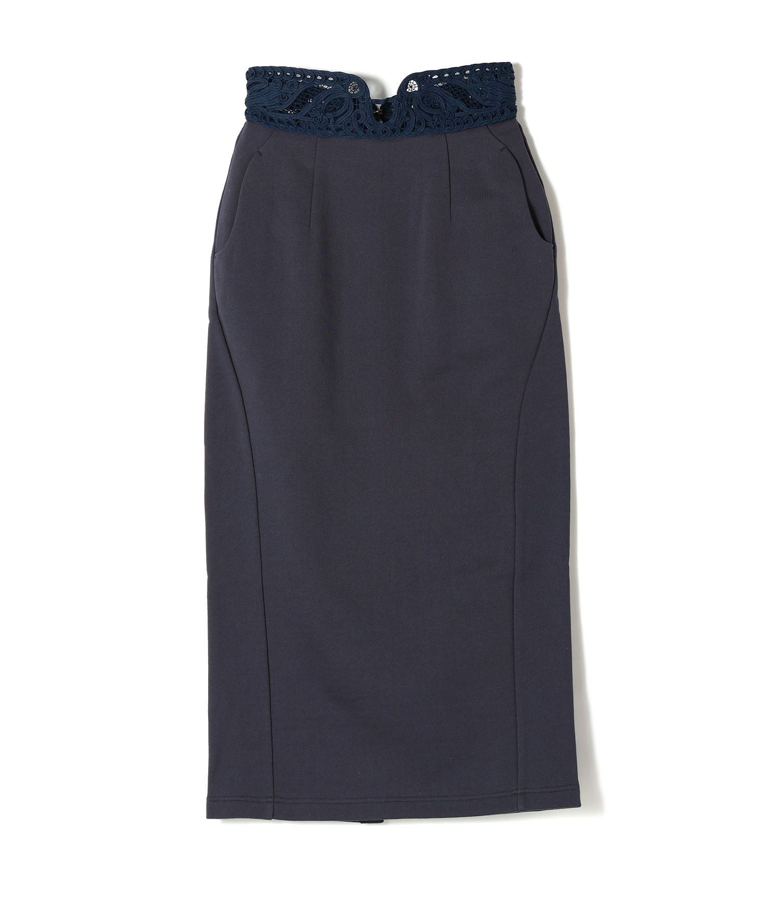 Mame Kurogouchi(マメ クロゴウチ)】 Cording Embroidery Sweat Skirt